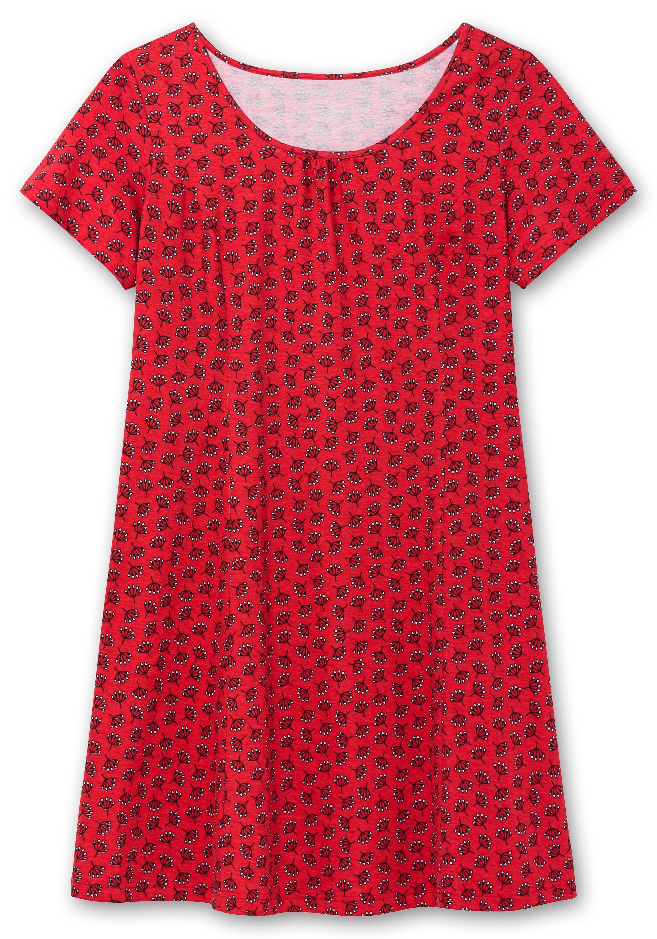 Sheego Jerseykleid »Jerseykleid mit schwingendem Rockteil«
