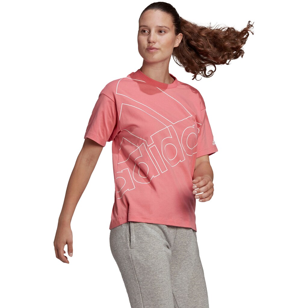 adidas Performance T-Shirt »ESSENTIALS GIANT LOGO T-SHIRT«