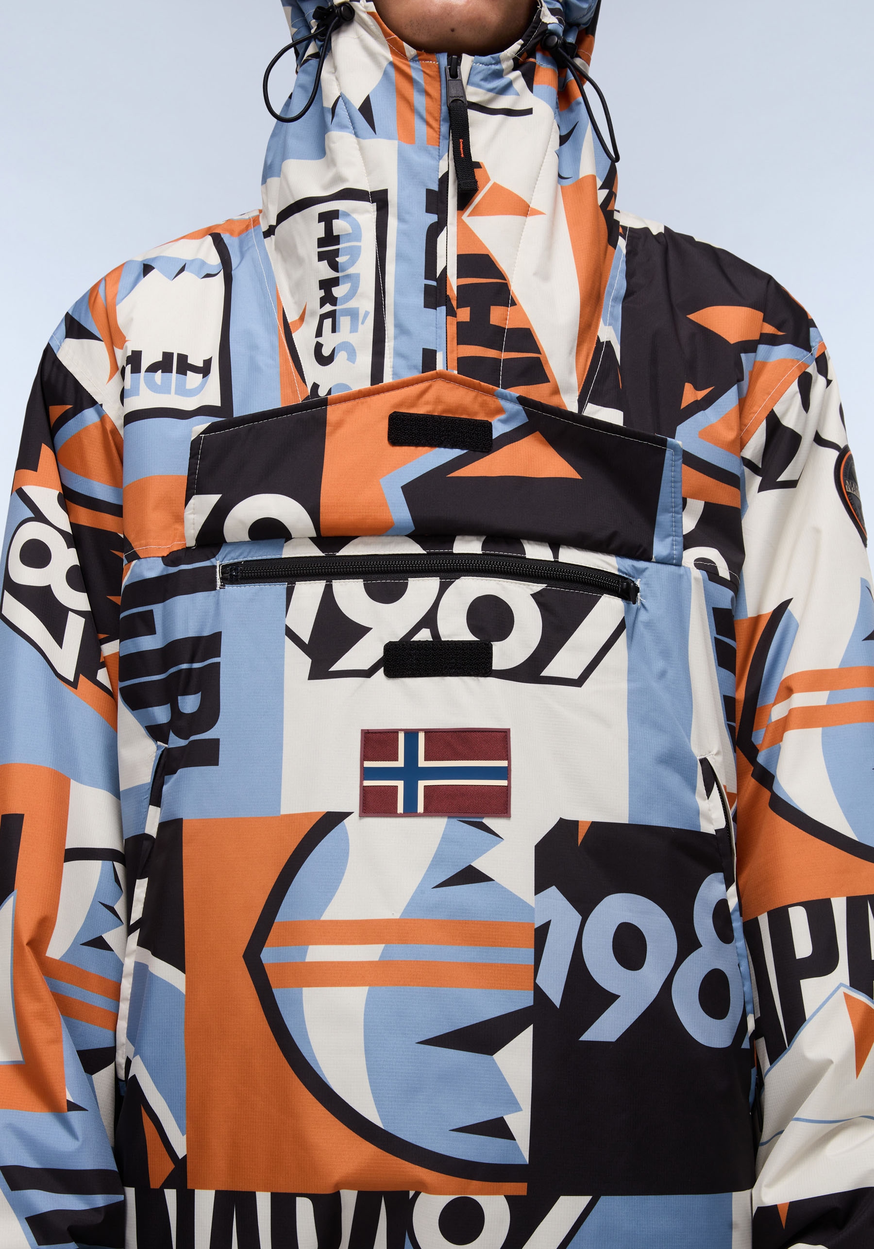 Napapijri Funktionsjacke »NEXT« mit Kapuze Regular fit mit Kapuze und Stehkragen