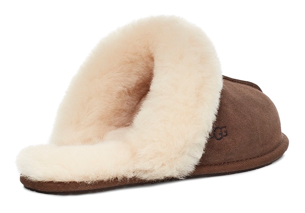 UGG Hausschuh »Scuffette II«, Pantoffel, Clog, Mule, Flats mit Fellkragen