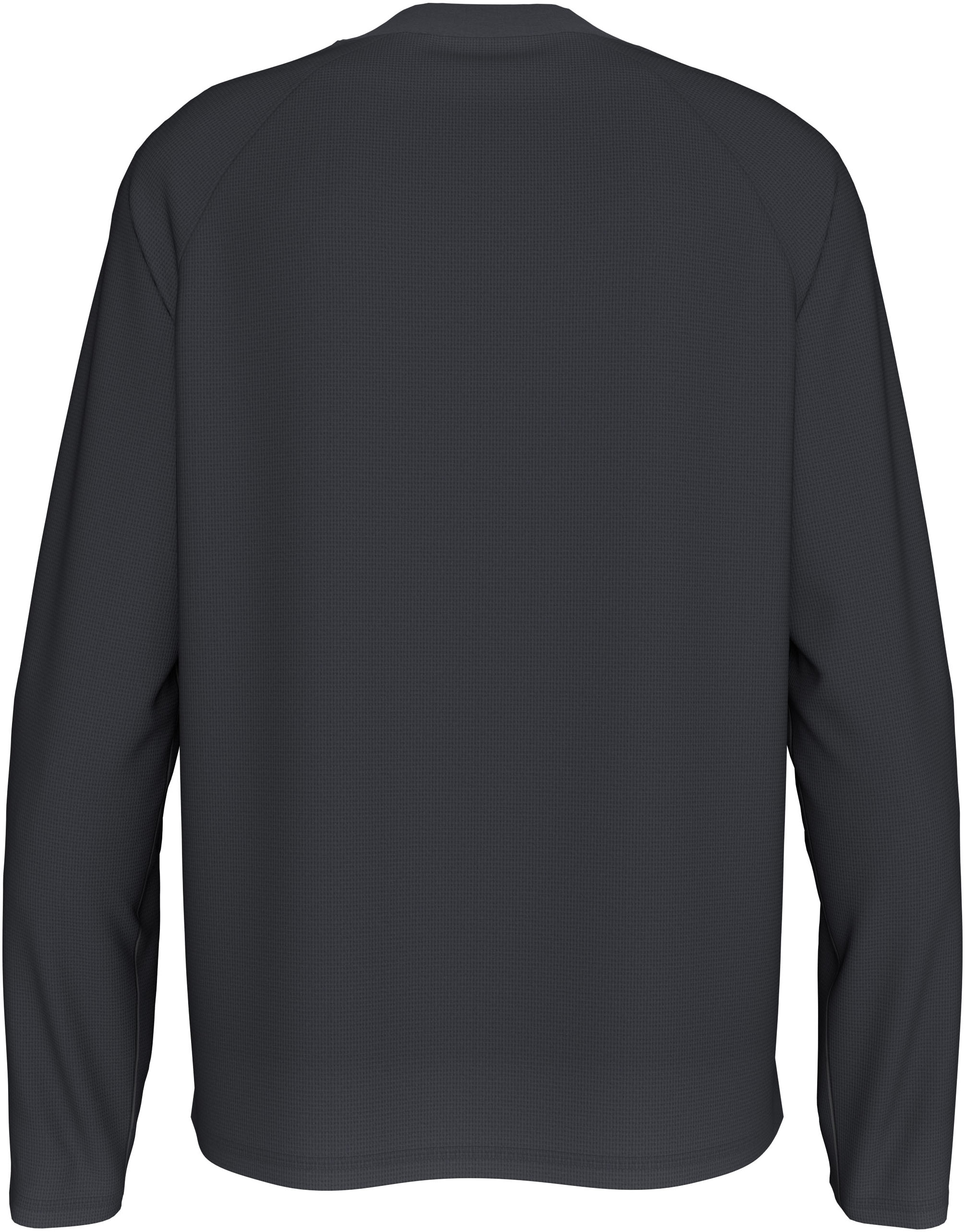 Calvin Klein Jeans Langarmshirt »WASHED WOVEN LABEL WAFFLE RAGLAN«, in gewaschener Qualität