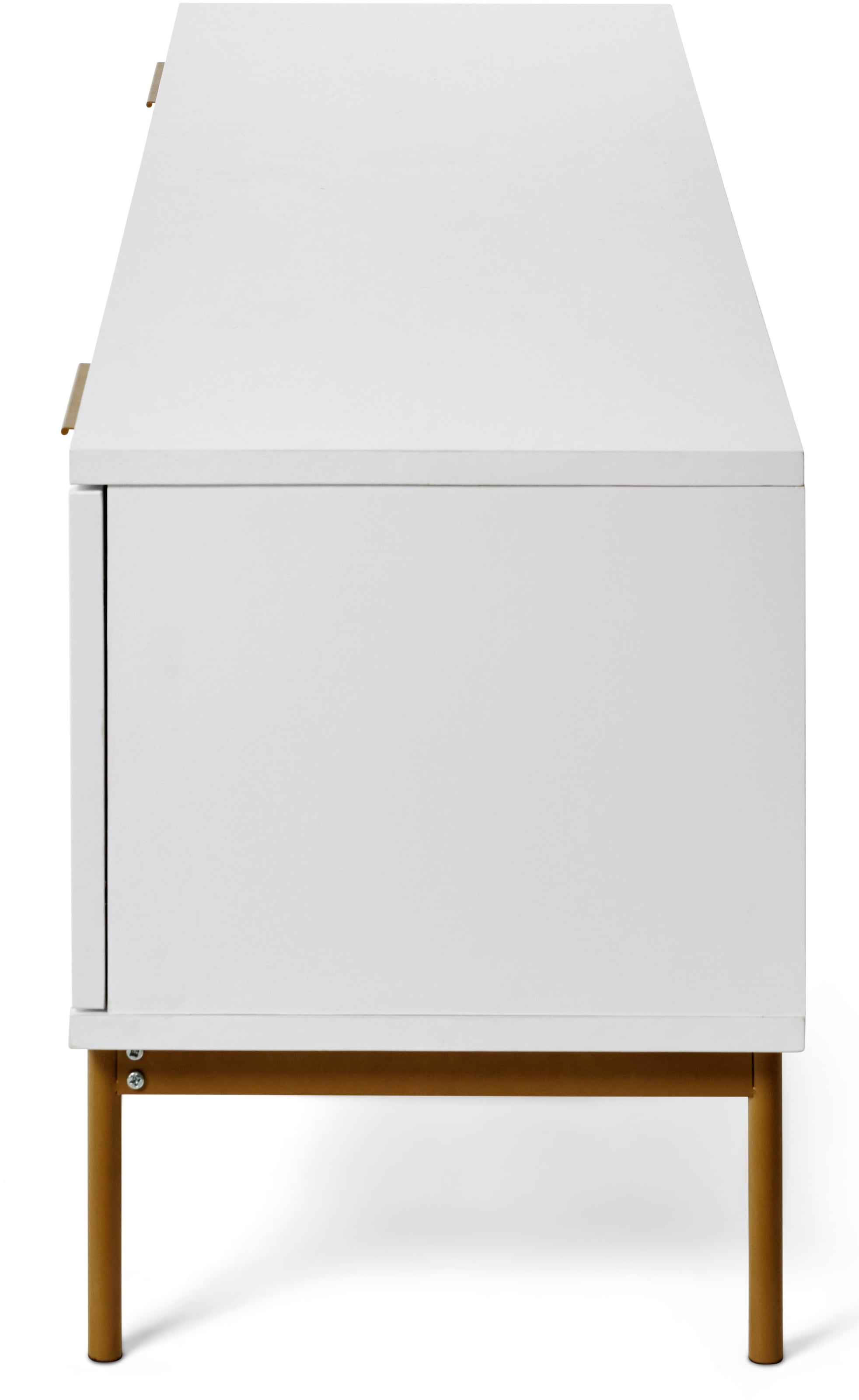 Jahnke TV-Board »CARVE TV 140«, (1 St.), Edle Gold-Applikationen, Fronten in Wellendesign, 140 cm
