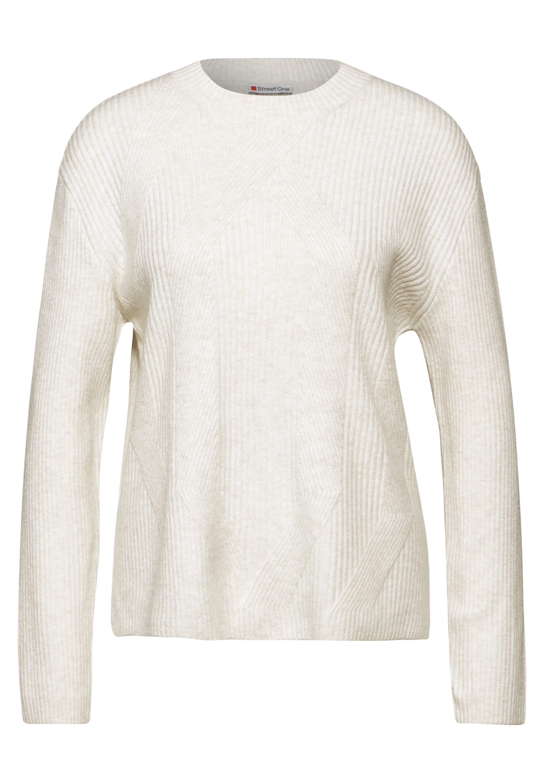 STREET ONE Strickpullover, mit markantem Strukturmuster
