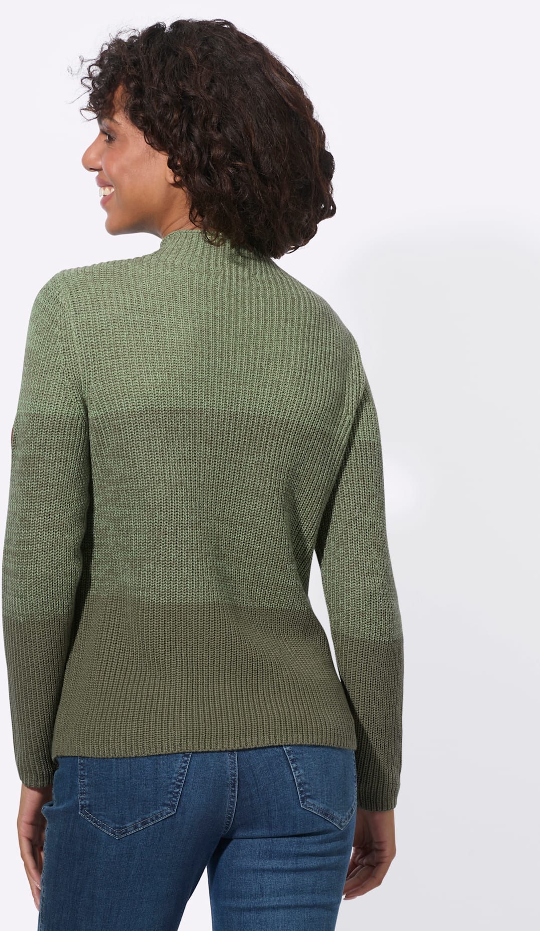 Casual Looks Strickpullover »Stehkragen-Pullover«
