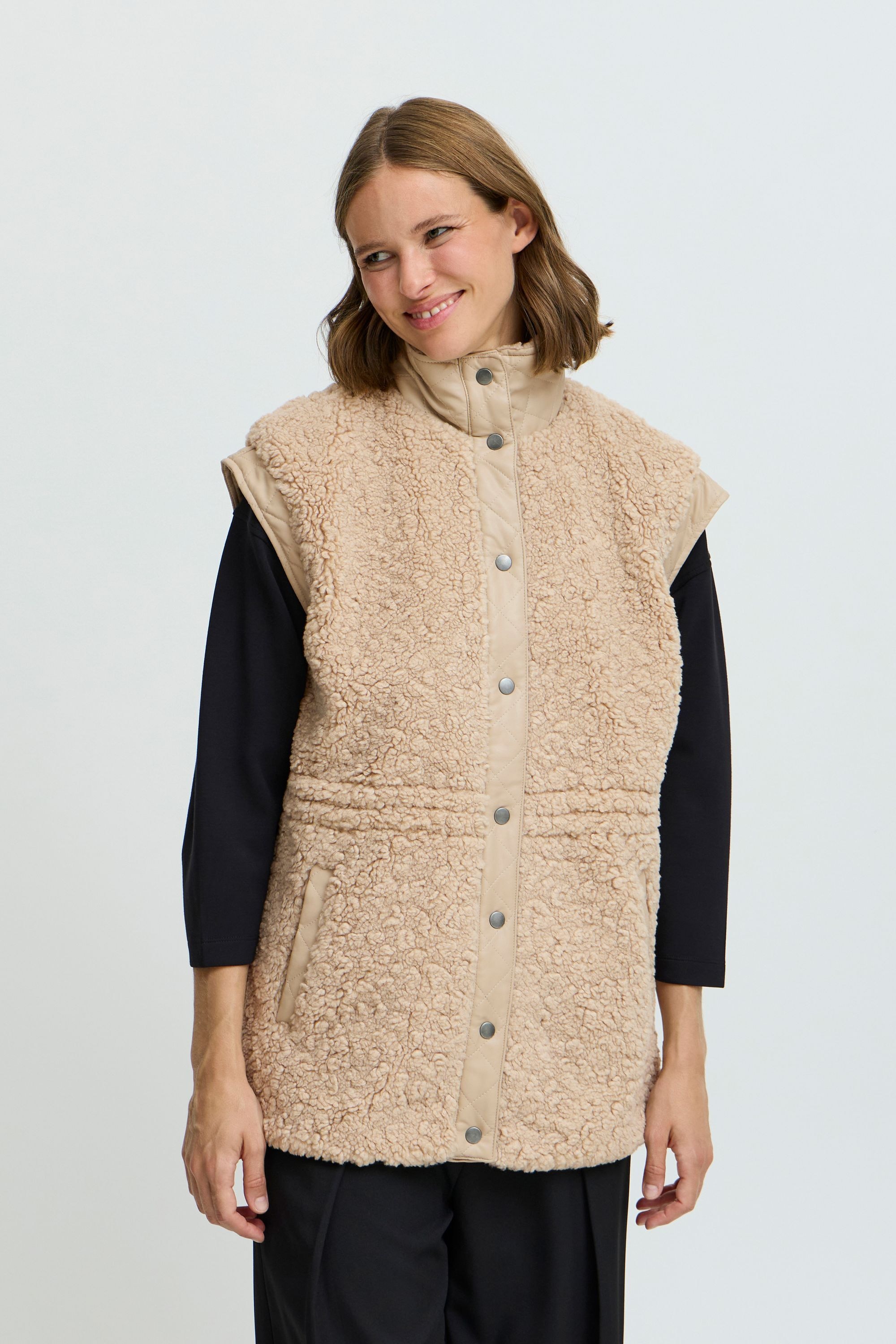 b.young Fleeceweste »Fleeceweste BYANAMAJ WAISTCOAT -«