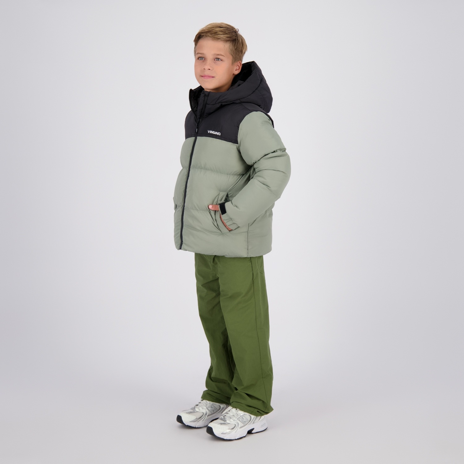 Vingino Steppjacke Winterjacke, mit Kontrastdetails