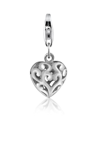Nenalina Charm-Einhänger »Herz Ornament Anhänger Love liebe 925 Silber« kaufen