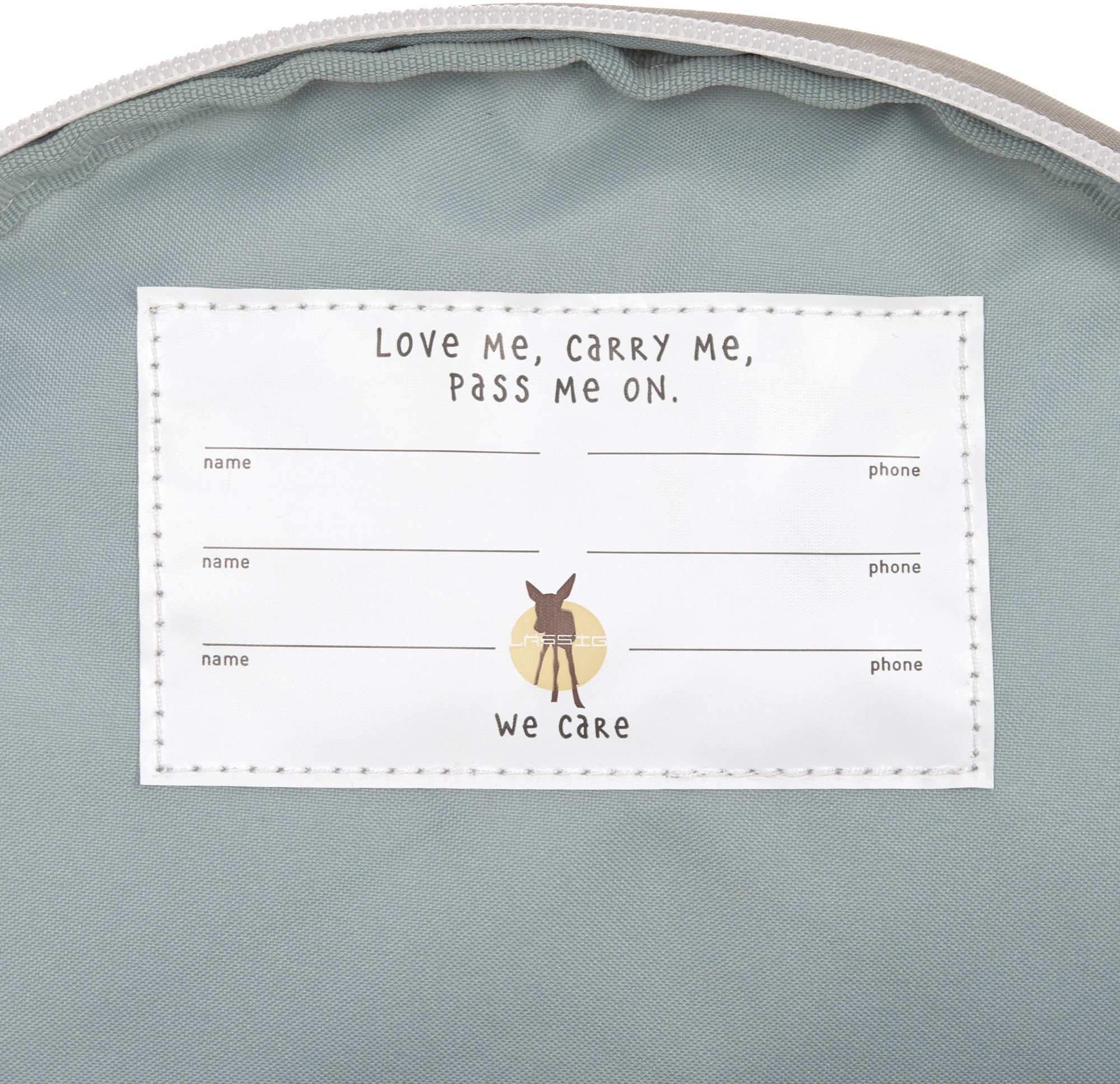 LÄSSIG Kinderrucksack »About Friends, Tiny Backpack, Dragon«, PETA-approved vegan