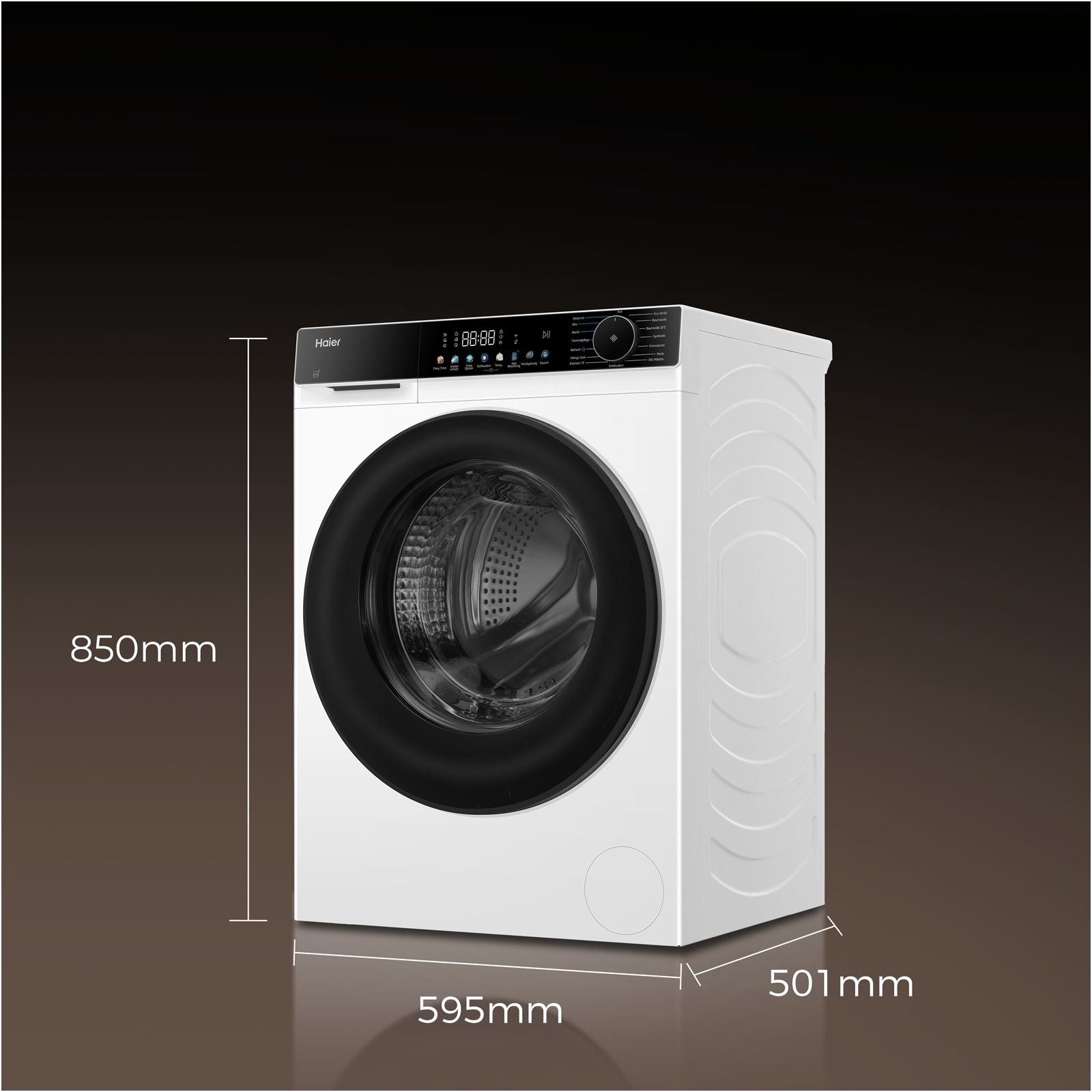 Haier Waschmaschine G5 Serie »HW90-BP14657TU1« 9 kg 1400 U/min Smart AI Automatikprogramm & Wi-Fi