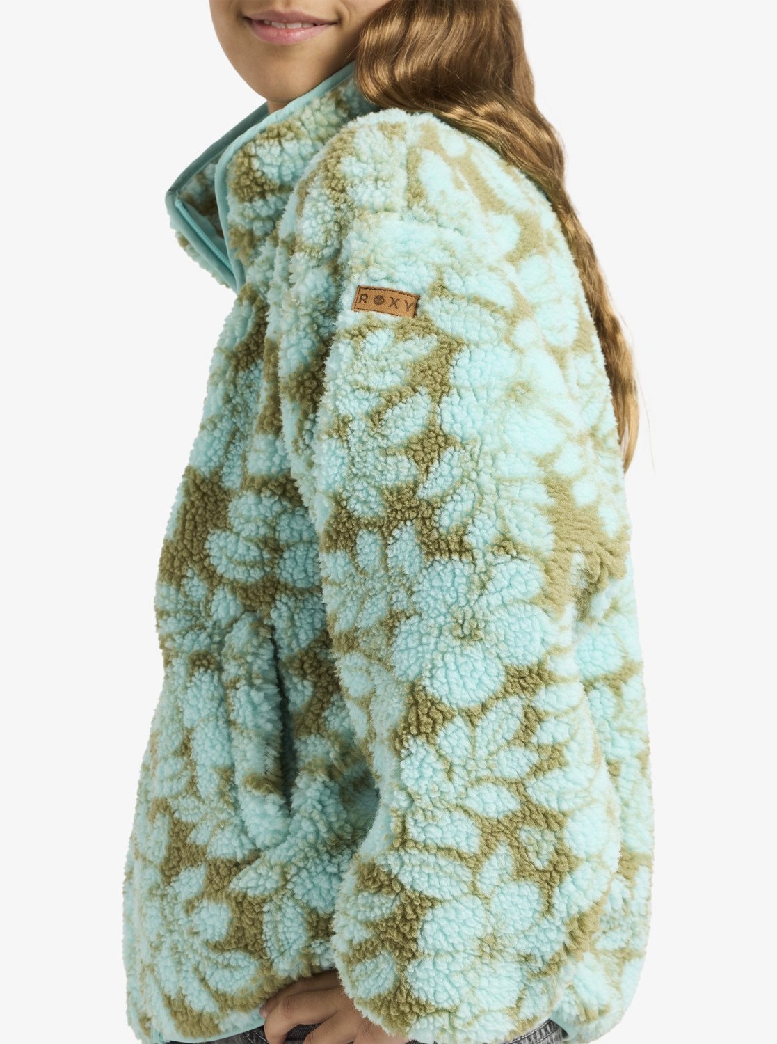 Roxy Fleecejacke »LIKE ELECTRICITY« 1 Stk. tlg. für Kinder und Jugendliche, aus Polyester, sportlicher Stil