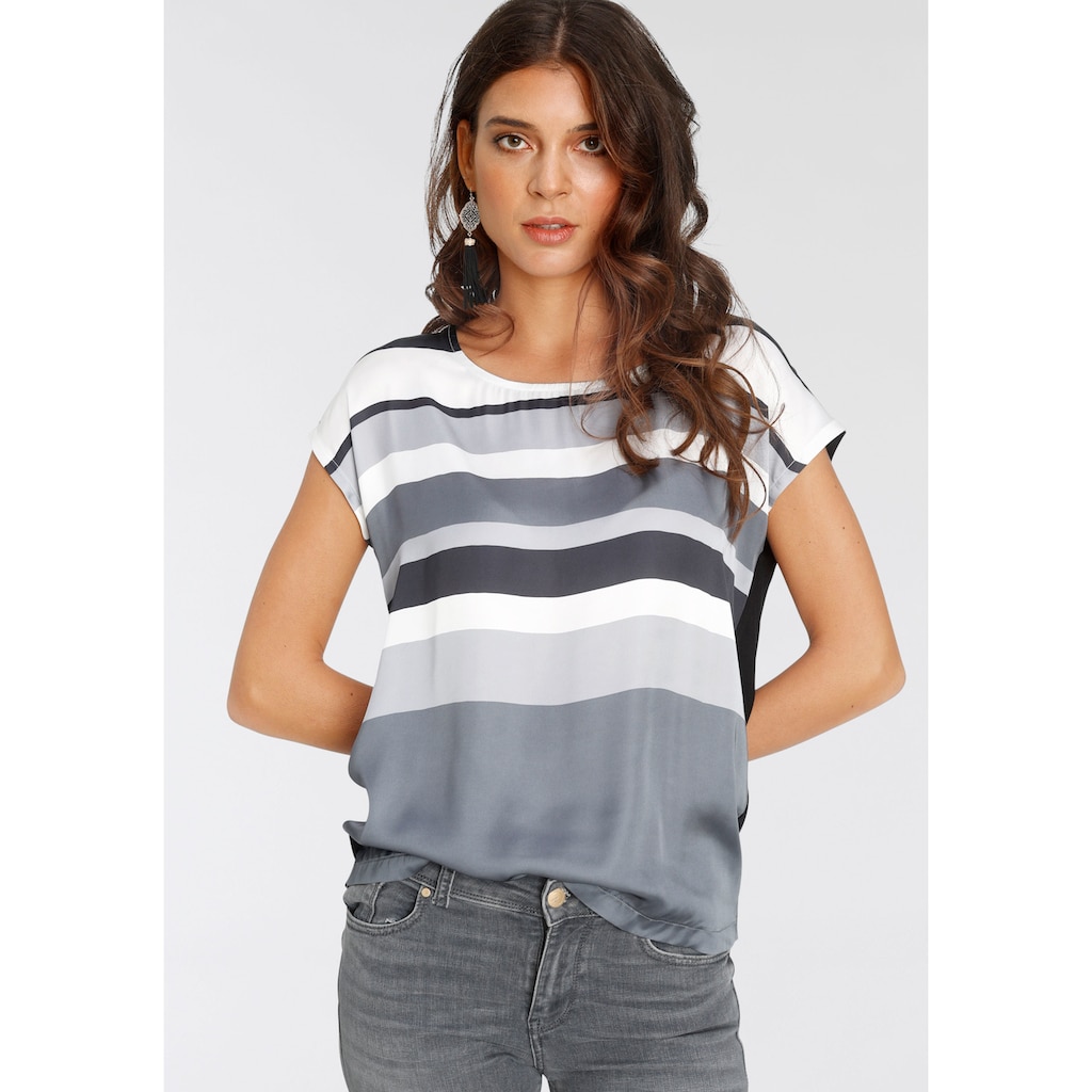 Laura Scott Shirtbluse, in modischem Streifen-Design