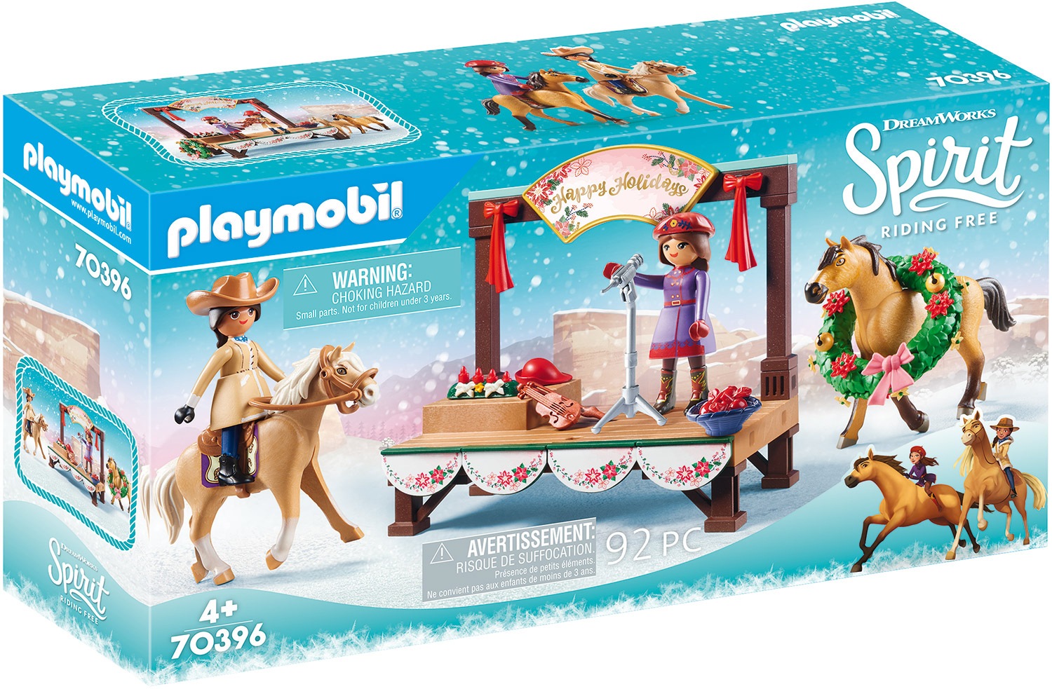 Playmobil® Konstruktions-Spielset »Weihnachtskonzert (70396), Spirit Riding Free«, ; Made in Germany