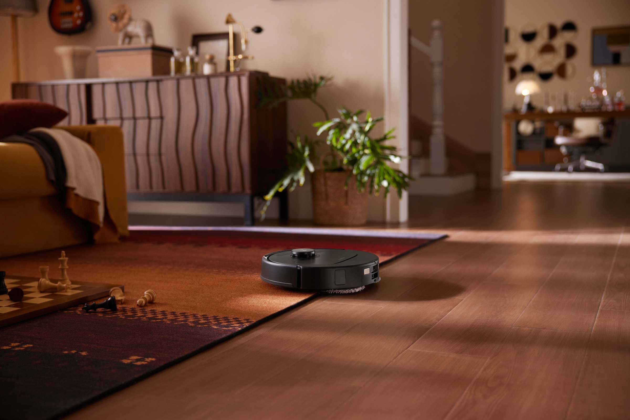 Roborock Saugroboter »Roborock QR 598 mit Wischfunktion, E11-Filter im Roboter« Moppreinigung mit 0,95 Rate, Trocknung mit kühler Luft,