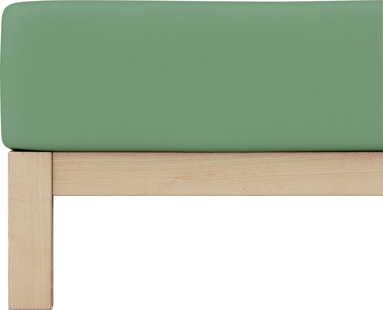 Schlafgut Spannbettlaken »PURE Bio-Baumwolle mit Elasthan, dehnbar blickdicht, straff, Bettlaken«, PREMIUM Laken für Matratzen bis 30cm Höhe, in 90x200, 140x200, 180x200