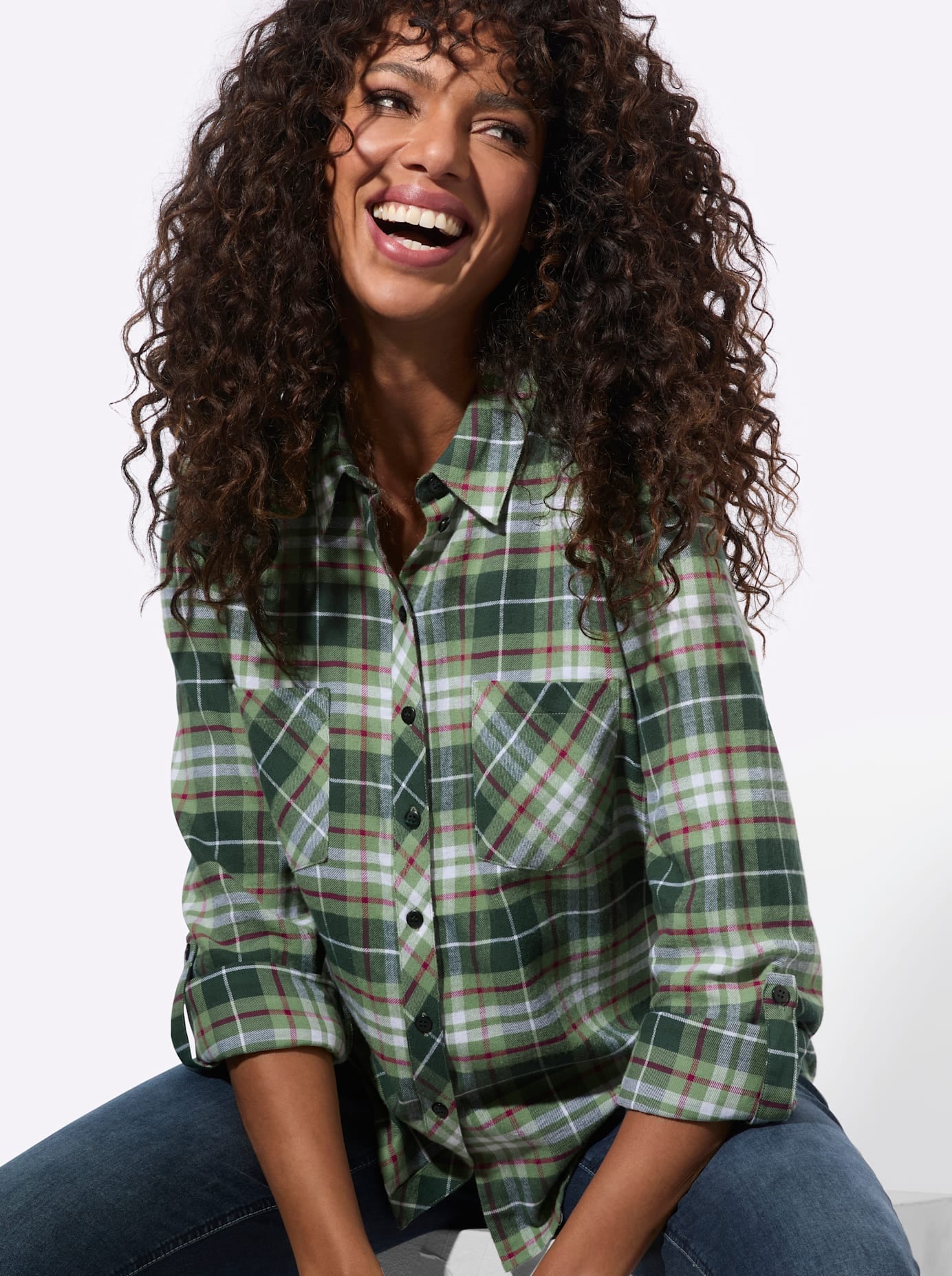 Casual Looks Flanellbluse