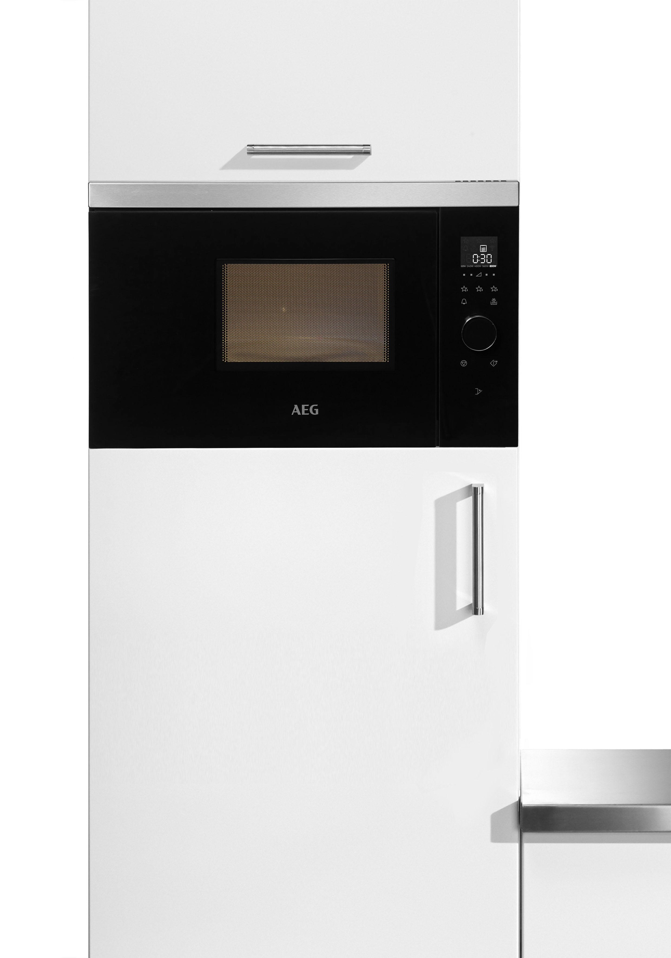 AEG Einbau-Mikrowelle »MBB1756SEM«, Mikrowelle, 800 W, Touch-Bedienung  online bei OTTO