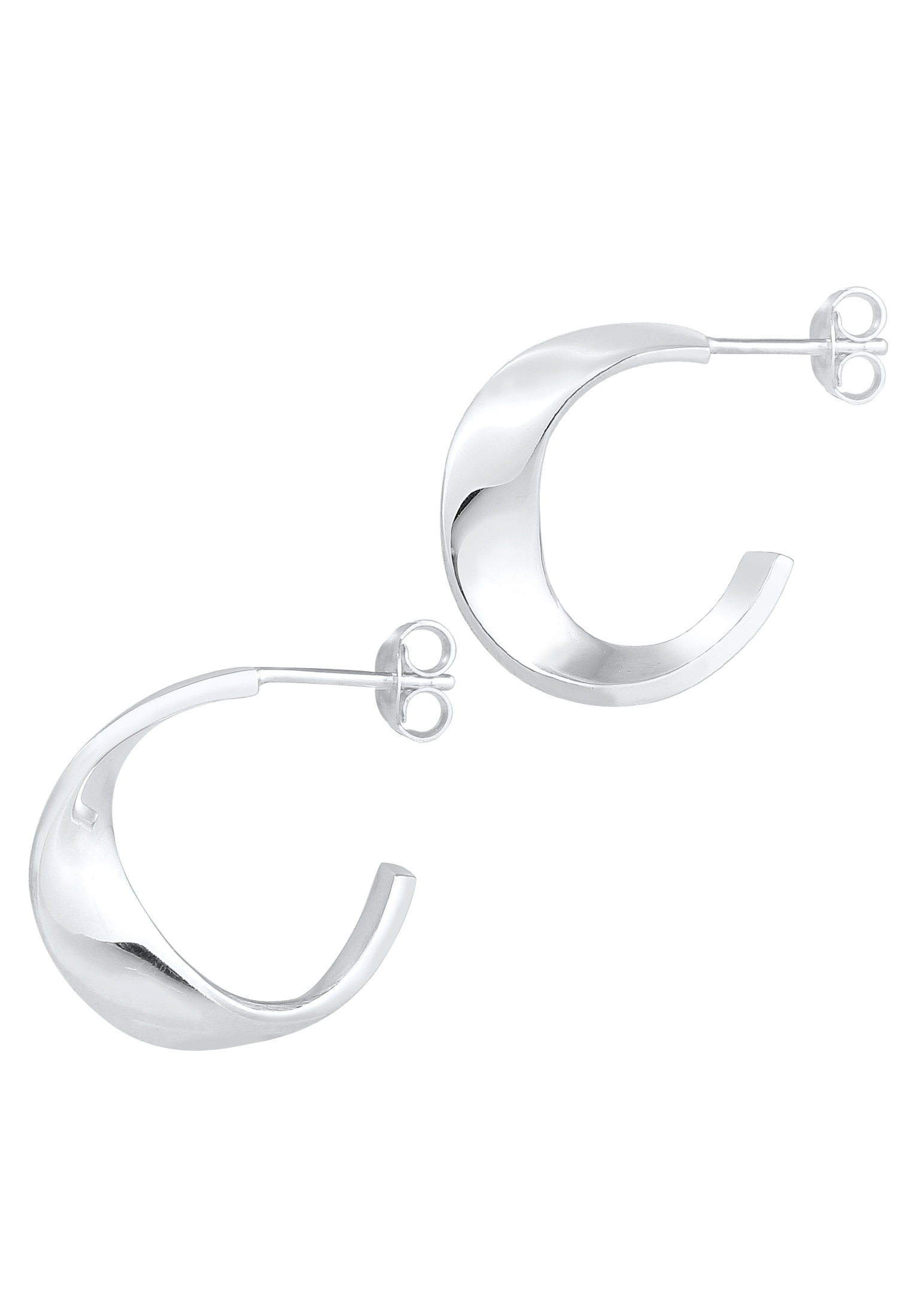 Elli Paar Creolen »Ohrringe Creolen Ohrstecker 925 Sterling Silber«
