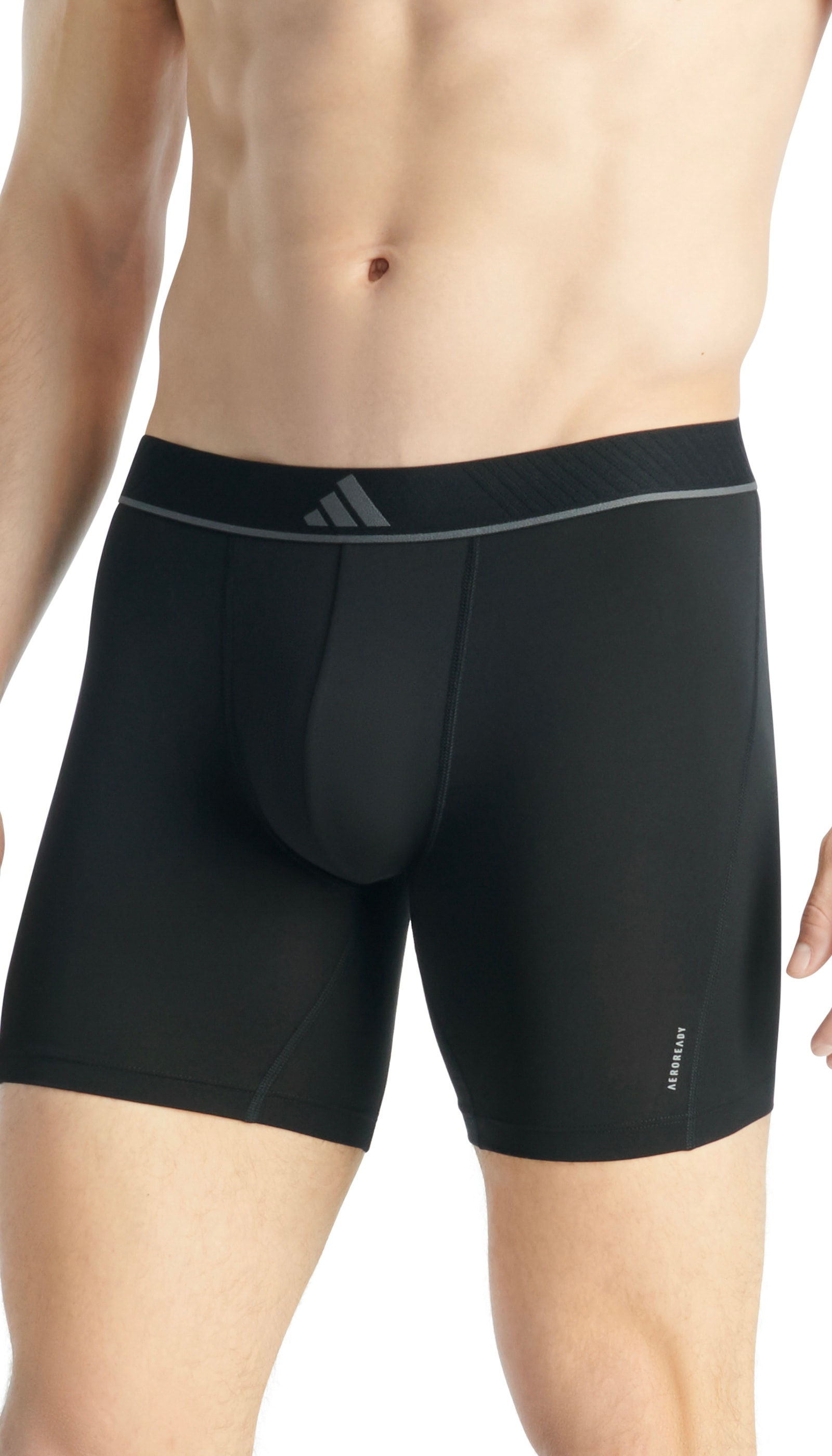 adidas Sportswear Boxershorts »Active Micro Flex Eco«, (3er Pack), Mit längerem Bein