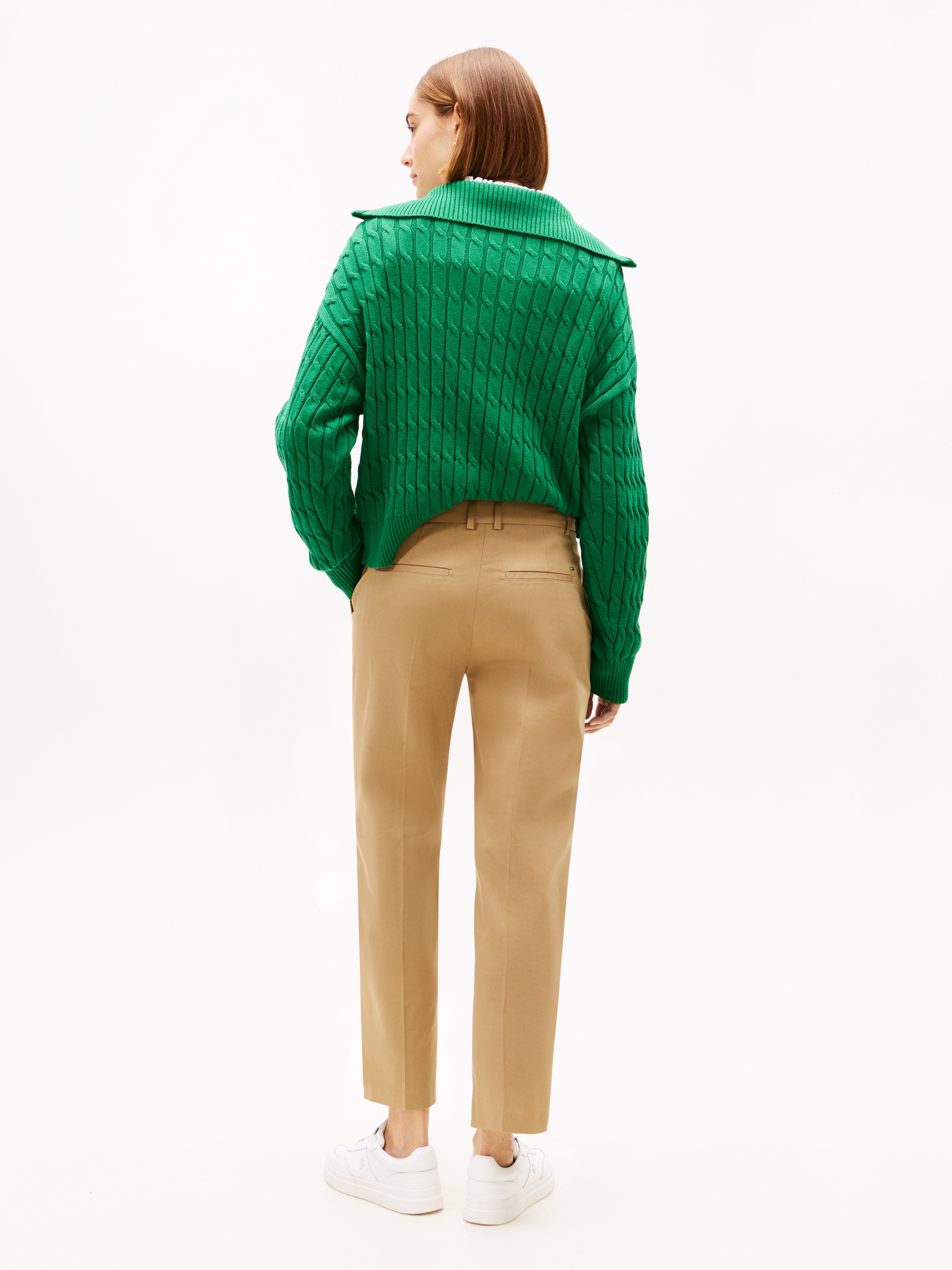 Tommy Hilfiger Chinohose  mit Bügelfalten