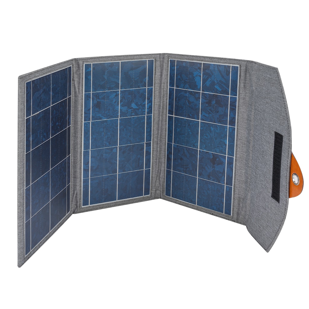 4smarts Solarladegerät »Solar Panel VoltSolar Style 20W mit Dual USB-A«