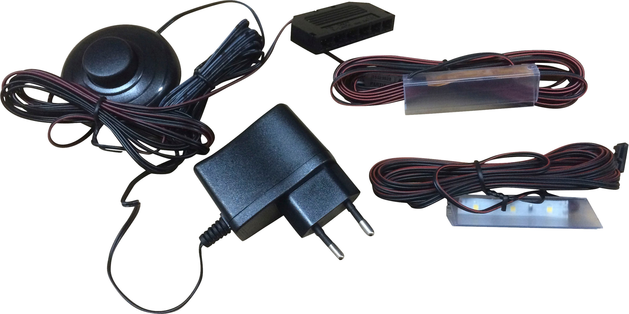 trendteam LED Schrankinnenraumbeleuchtung »Glaskantenbeleuchtung« LED-Board 2 Stk. Warmweiß