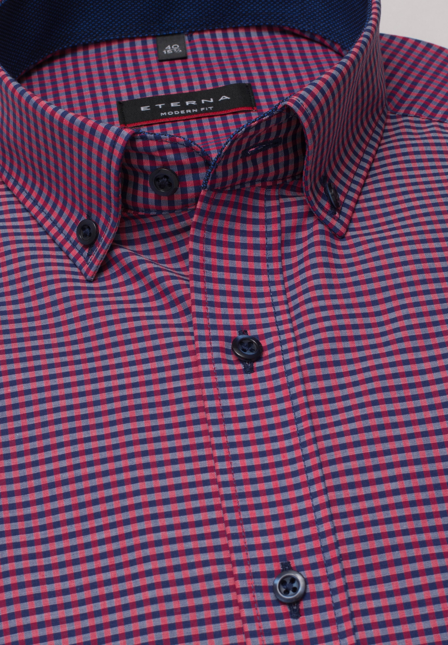 Eterna Langarmhemd »MODERN FIT«, NON IRON (bügelfrei)