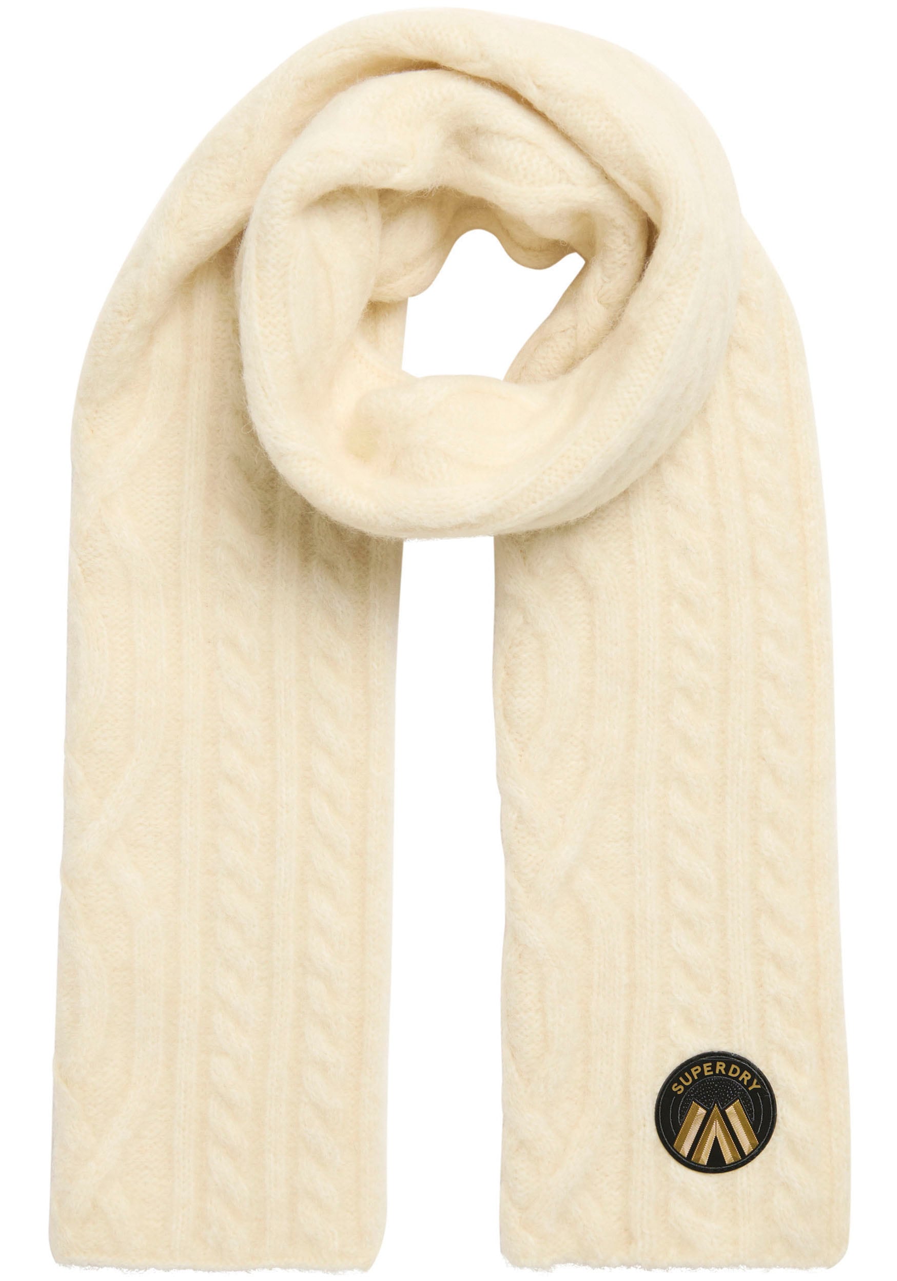 Superdry Strickschal »CABLE LUXE KNIT SCARF«