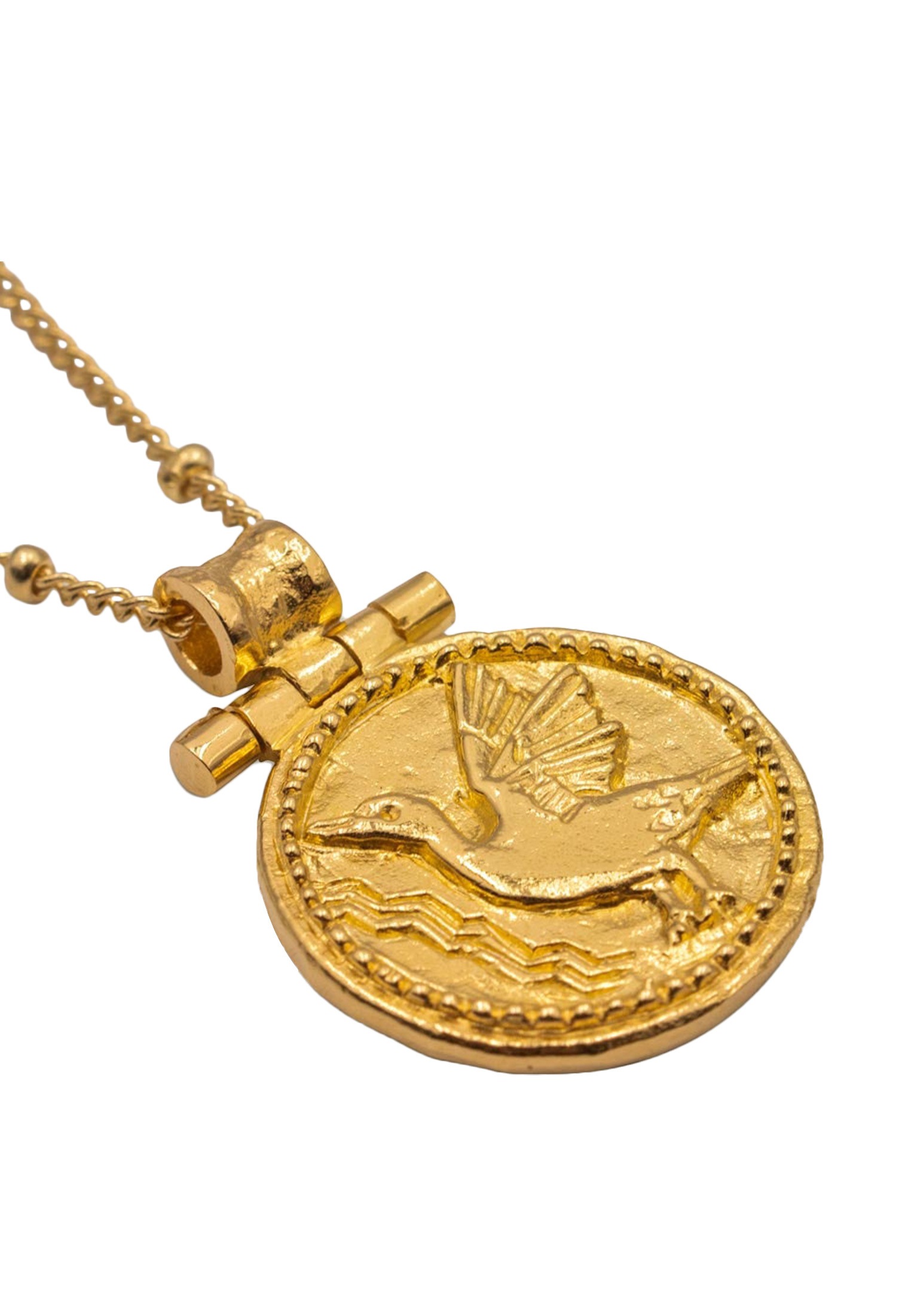 HAZE & GLORY Kette mit Anhänger »Halskette Anhänger Gans - Ra 925 Silber«