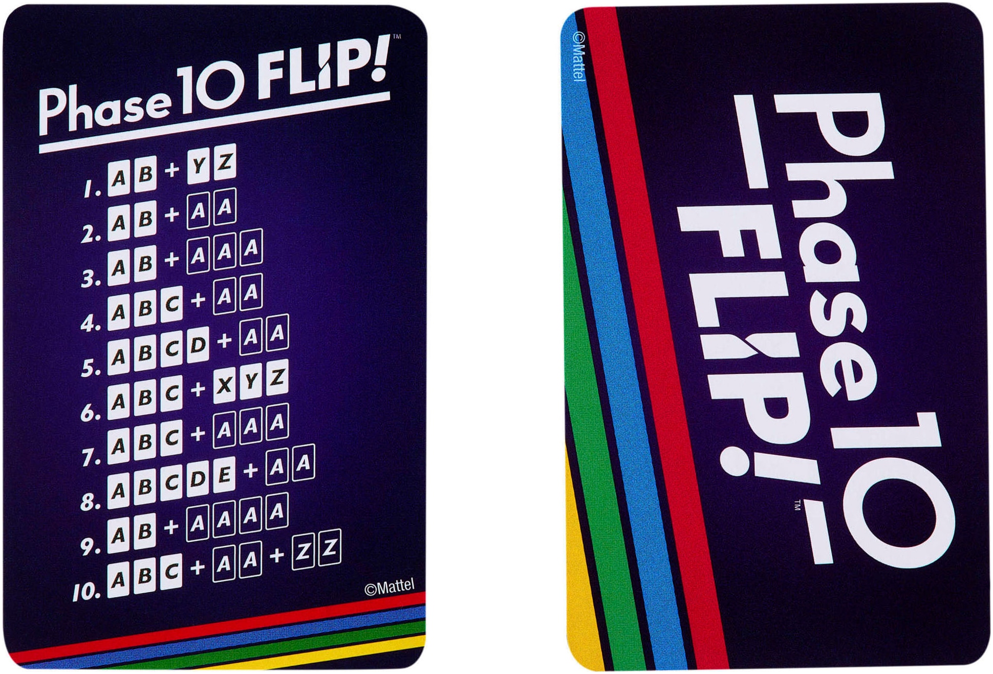 Mattel games Spiel »Phase 10, Flip«