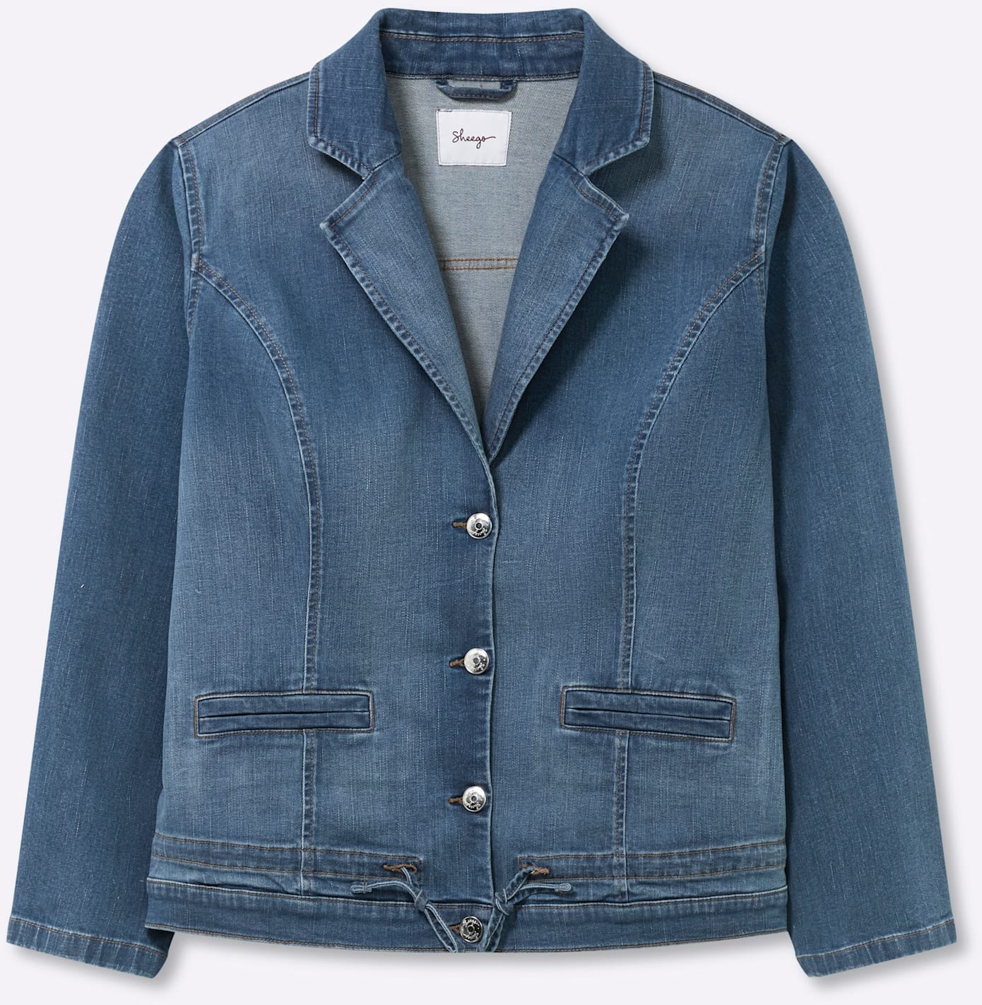 Sheego Jeansblazer »Jeansblazer«