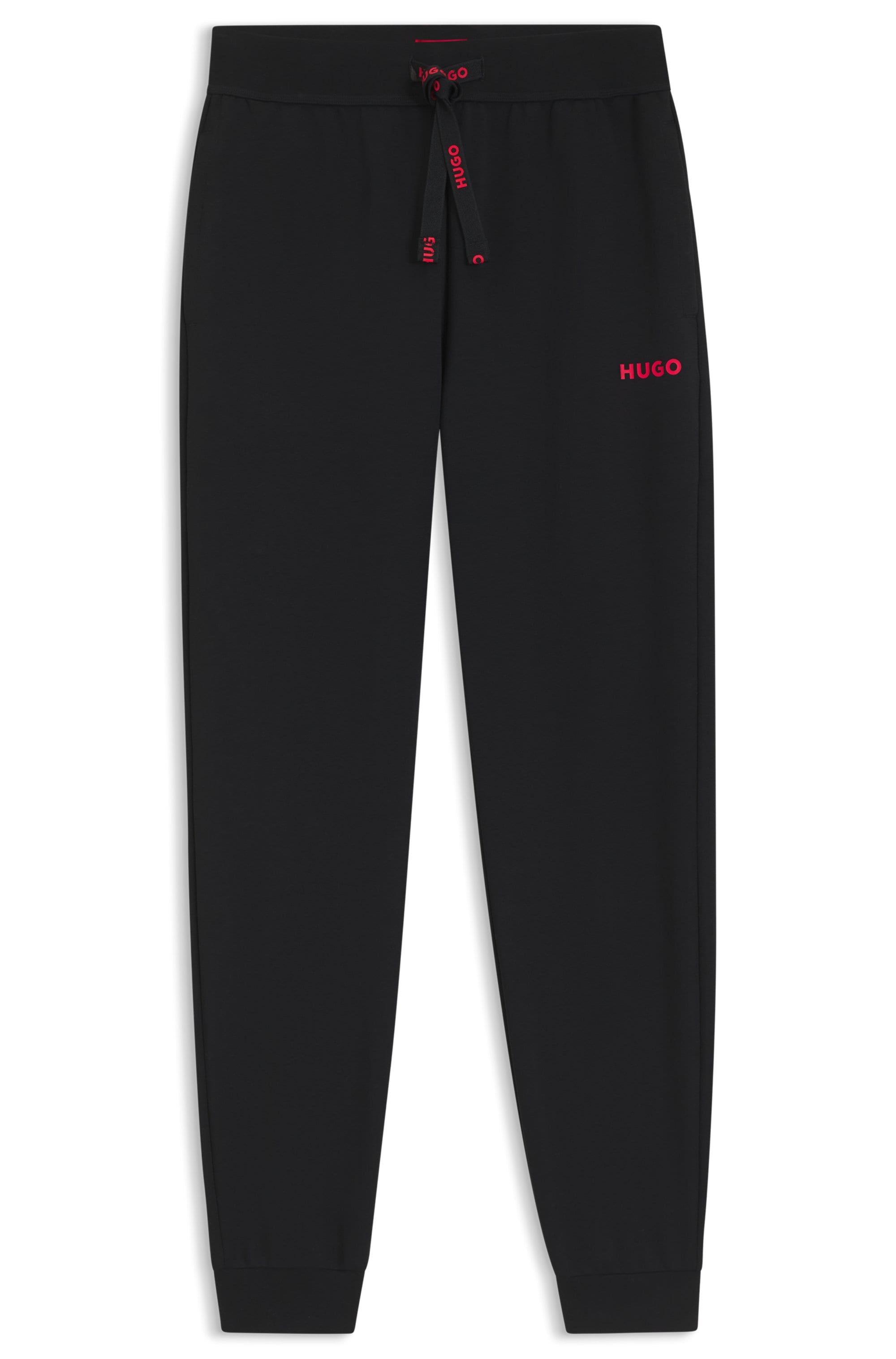 HUGO Underwear Jogginghose  elastischer Bund mit Tunnelzug, gerade Passform, Eingrifftaschen