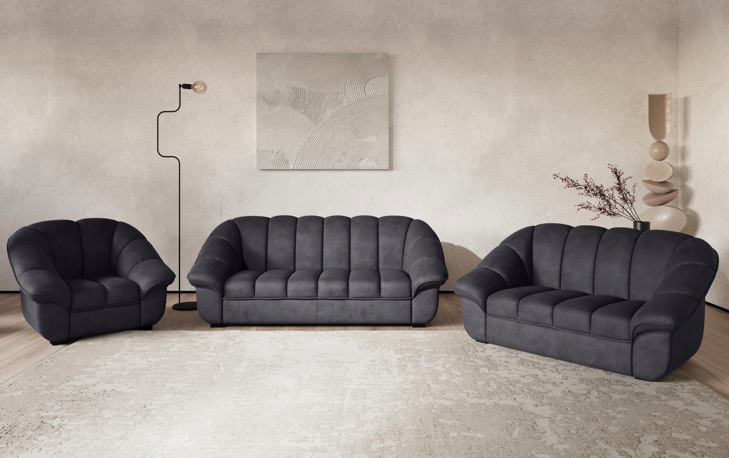 COTTA 3-Sitzer »Mado, Breite 215 cm« verschiedene Sofas individuell kombinierbar