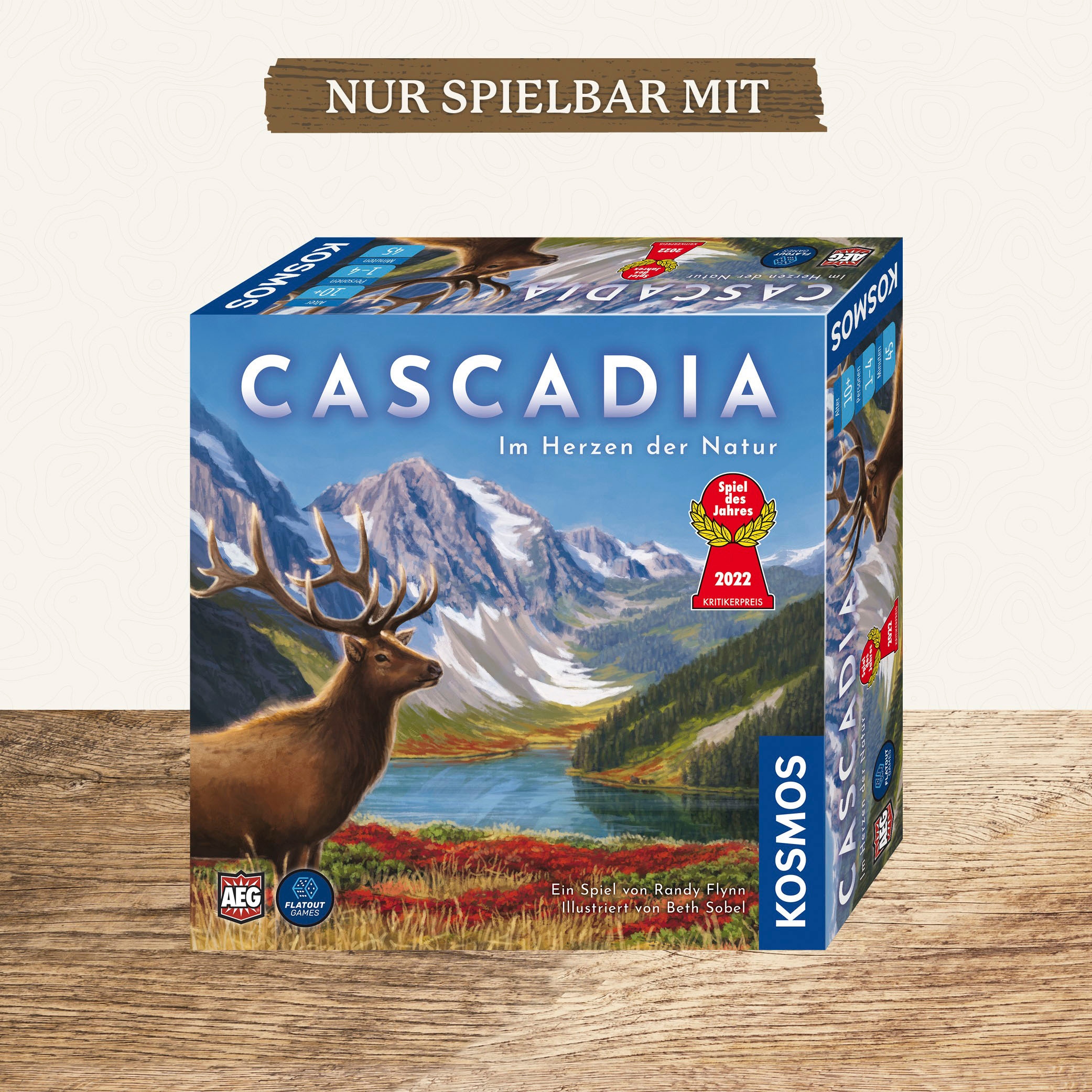 Kosmos Spiel »Cascadia - Landmarks Erweiterung«