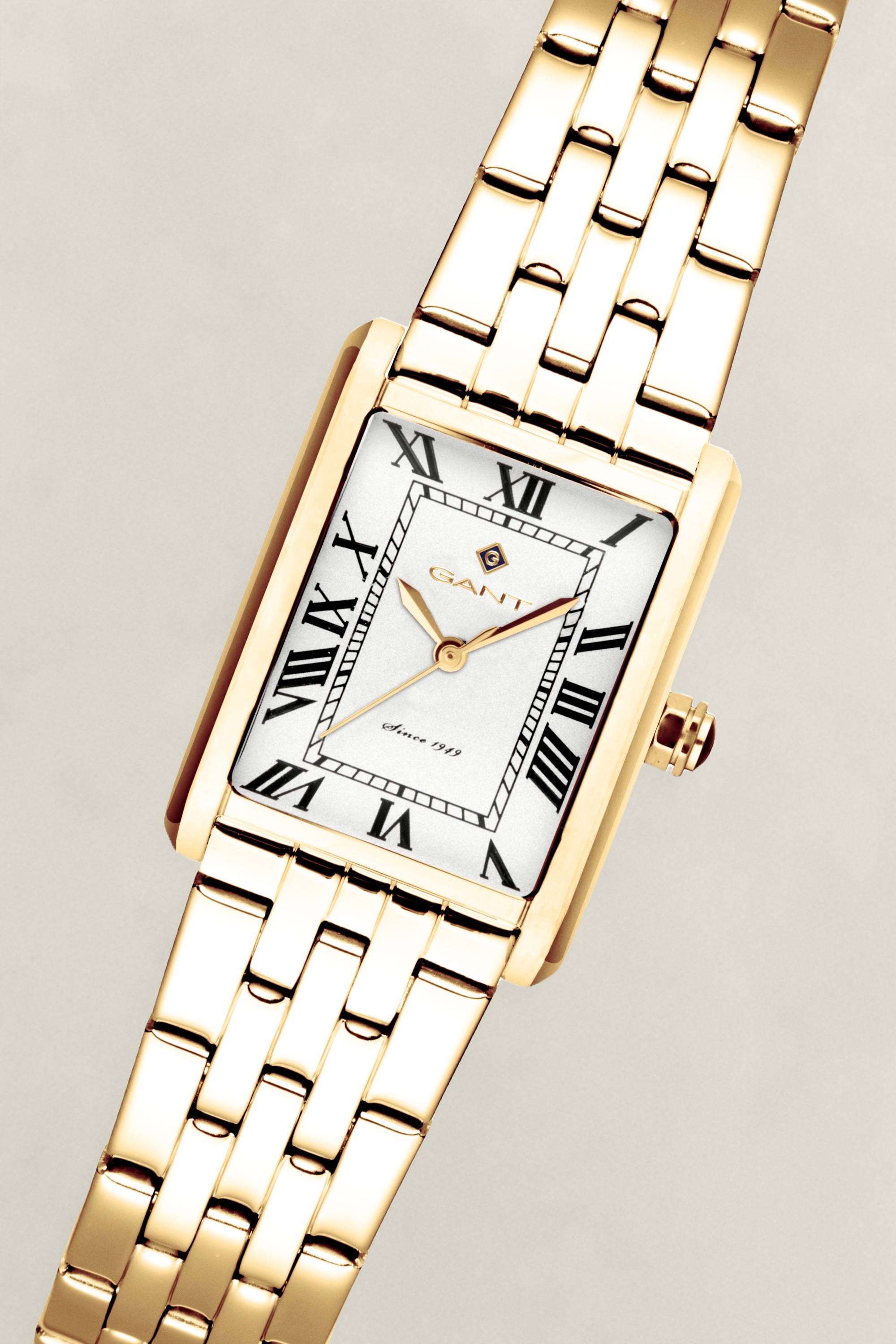 Gant Quarzuhr »Rhode Island Mini« Armbanduhr, Damenuhr, Edelstahlarmband, analog
