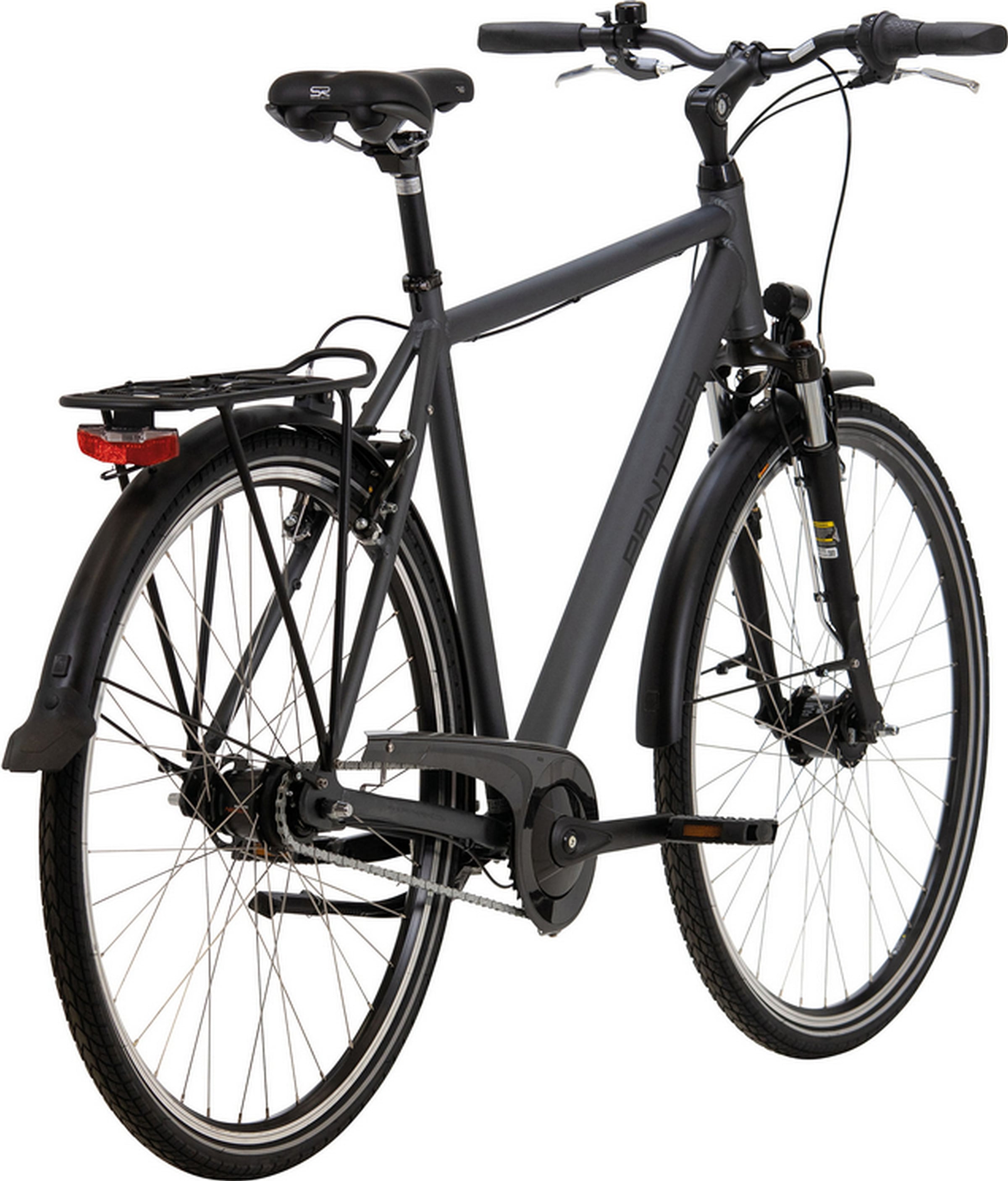 Panther Cityrad »Citybike Caraz 3.0 Diamant 28 Zoll anthrazit matt«