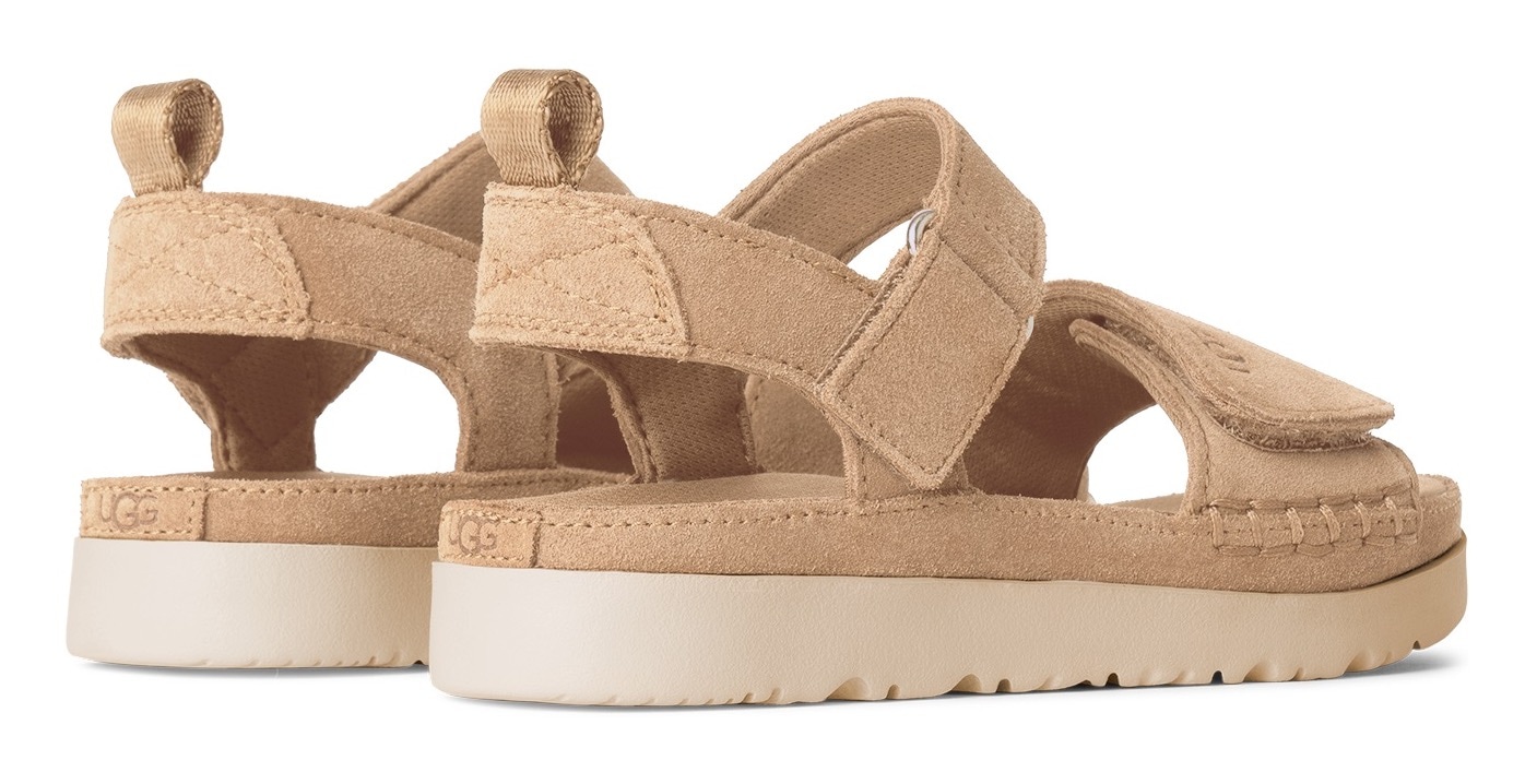 UGG Sandale »Kids Goldenstar«, Plateausandale, Flats mit bequemem Fußbett