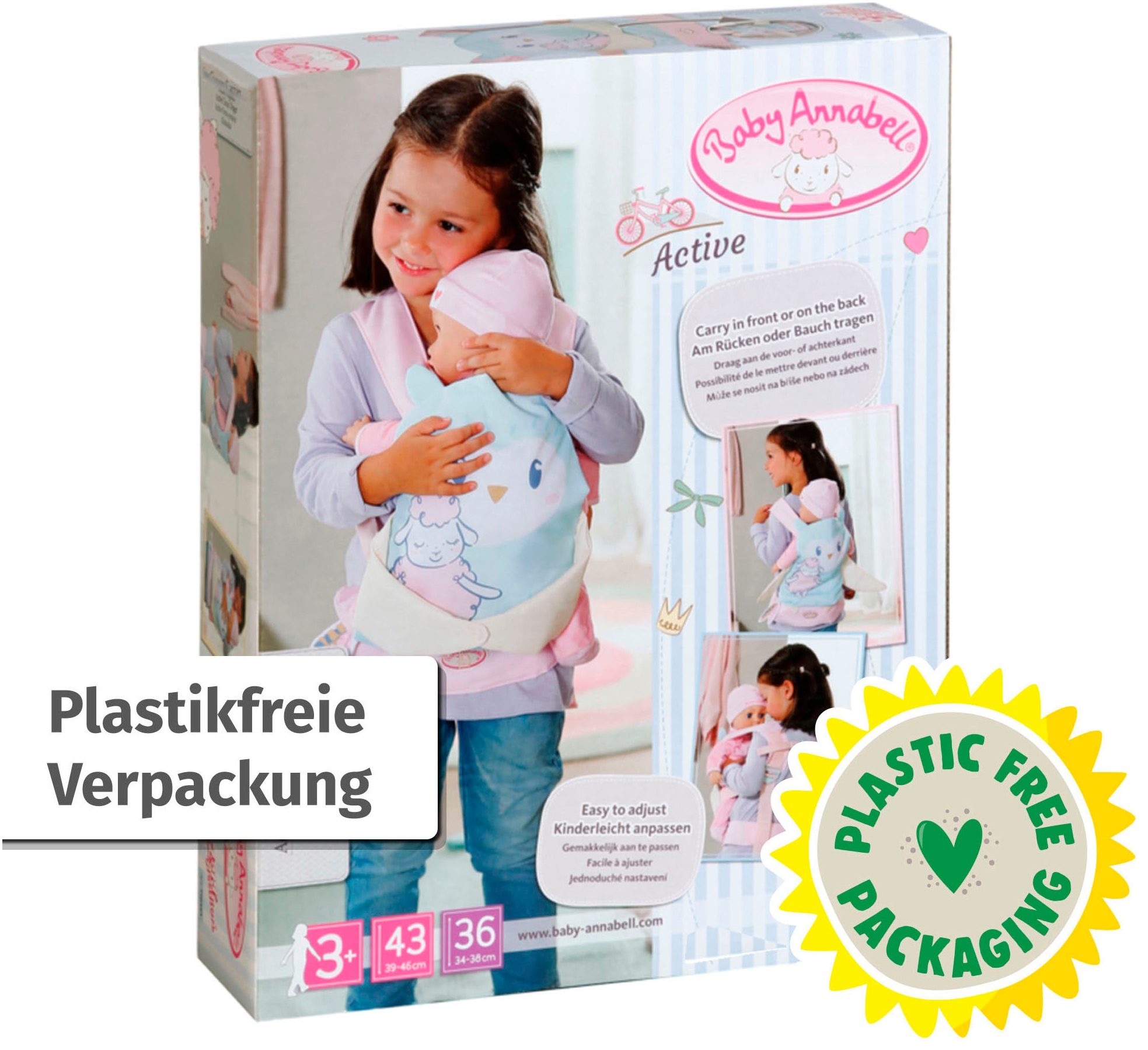 Baby Annabell Puppen Trage »Active Tragesitz«