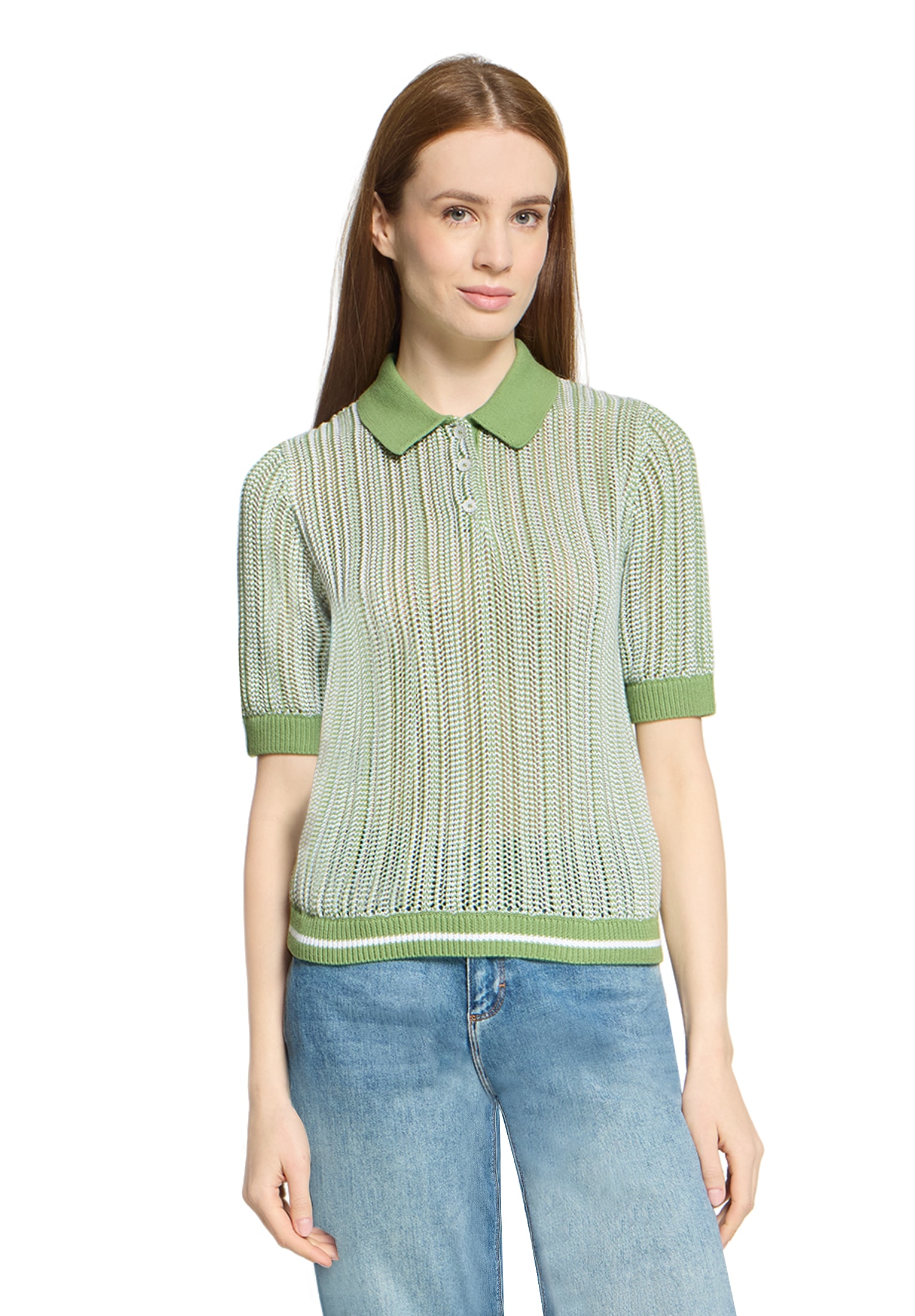 Cartoon Strickpullover »Strickpullover mit Kragen«