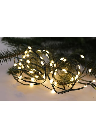 LED-Lichterkette »Weihnachtsdeko aussen, inklusive 6/18h Timer«, 400 St.-flammig, aus...