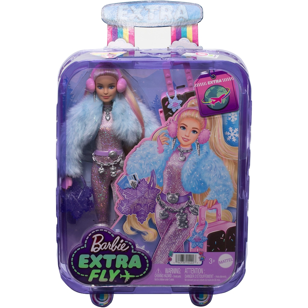 Barbie Anziehpuppe »Extra Fly im winterlichen Outfit«