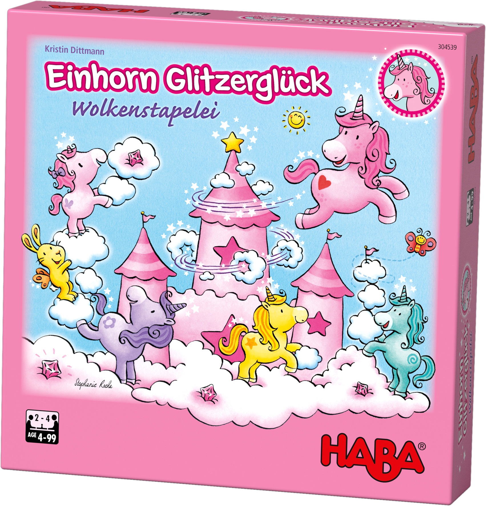 Haba Spiel »Einhorn Glitzerglück - Wolkenstapelei«, Made in Germany kaufen