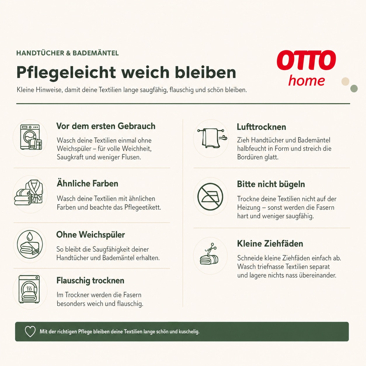 OTTO home Saunatuch »Sanremo Premium, Premium Handtücher, 600 gr/m², 80x200cm« Bordüre, einfarbig, flauschig, weich, dicke Qualität, 5 Jahre Garantie