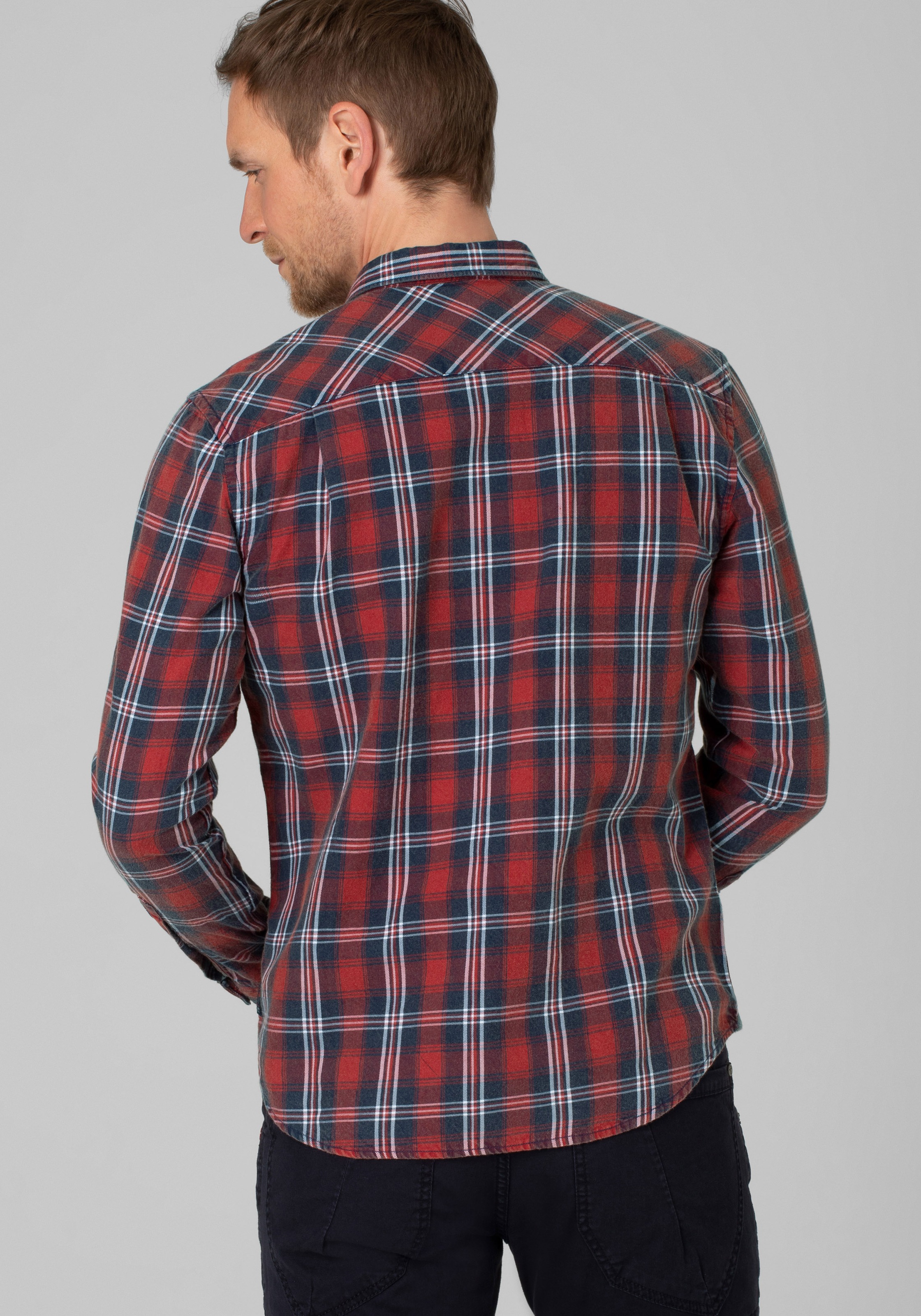 TIMEZONE Langarmhemd »Effect Weave Shirt«