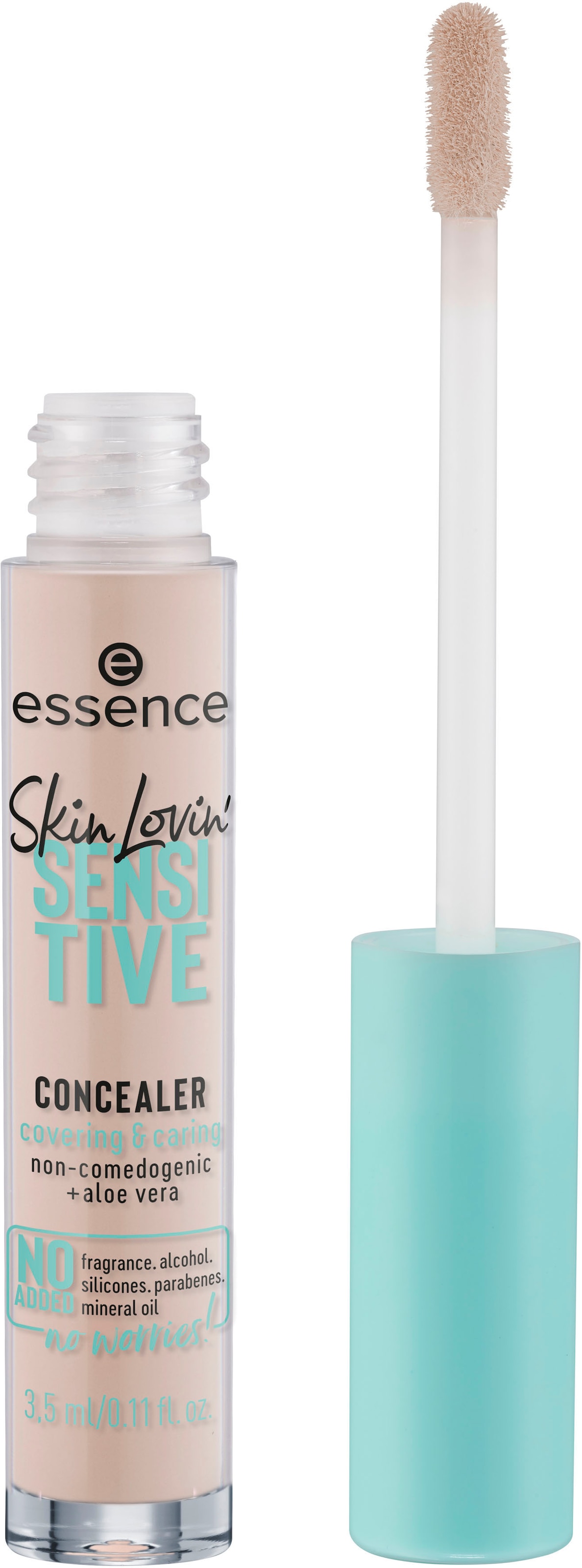 Essence Concealer »Skin Lovin' SENSITIVE CONCEALER«, (Set, 3 tlg.), mit leichter, nicht-komedogener Formulierung