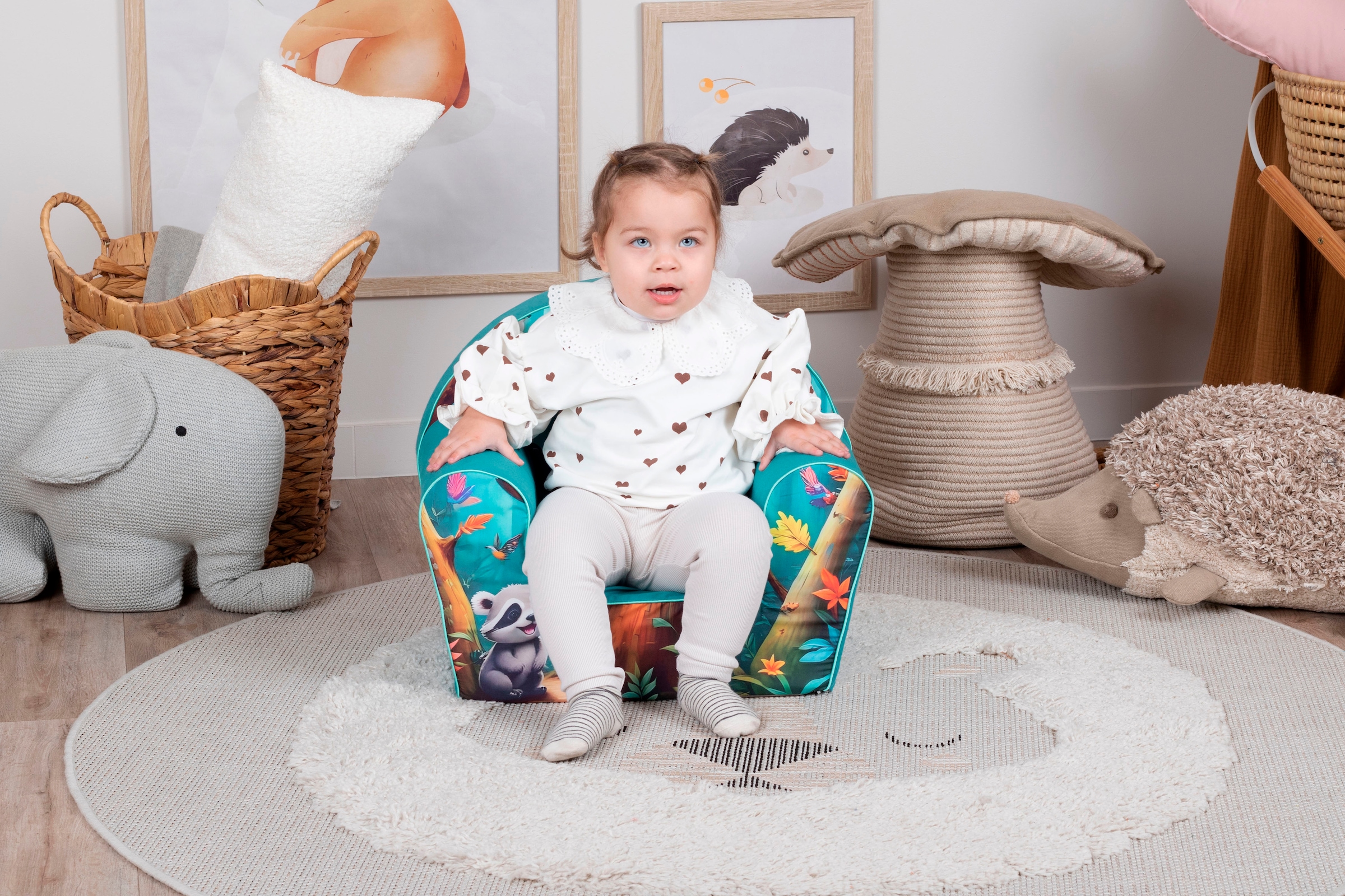 Knorrtoys® Sessel »Lucky panda«, für Kinder; Made in Europe