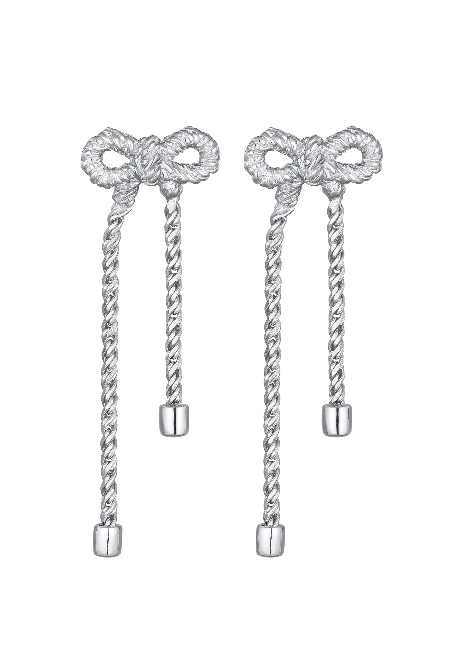 Elli Paar Ohrstecker »Ohrringe Ohrstecker Schleife für Party | 925 Sterling Silber«