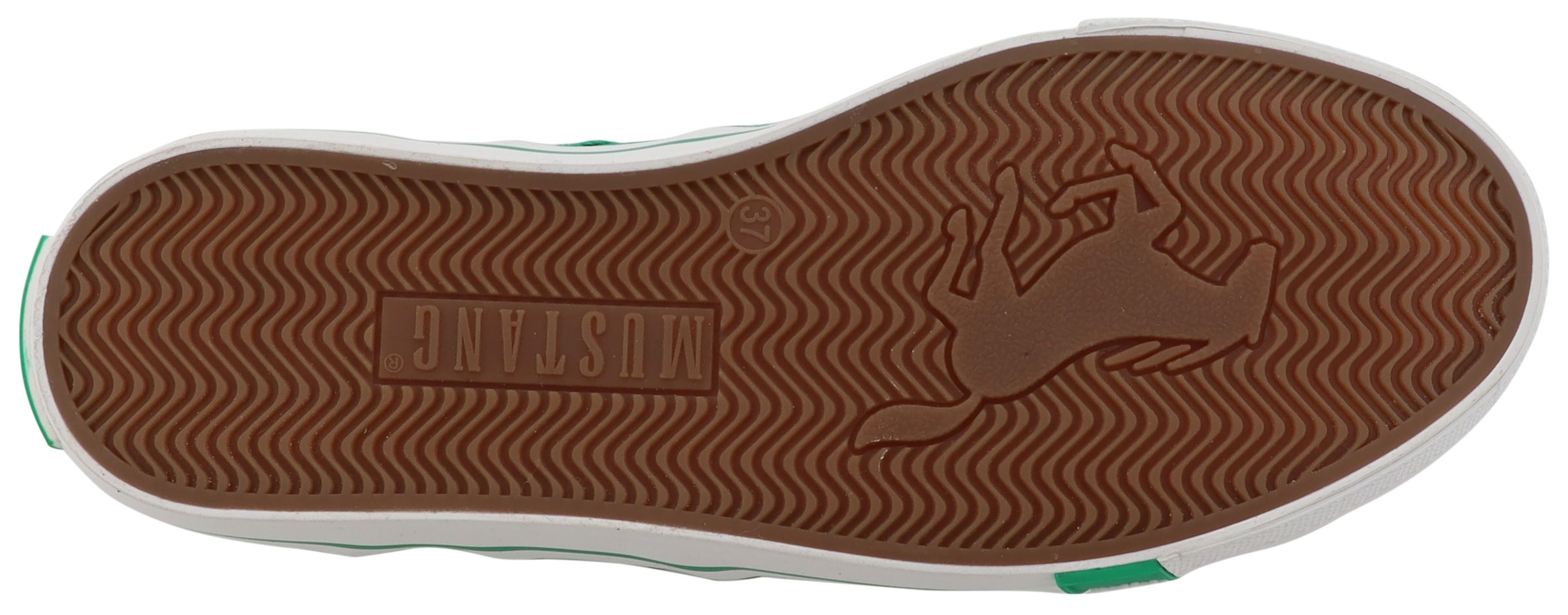 Mustang Shoes Slip-On Sneaker »Winona«  Slipper, Halbschuh mit modischen Kontrastnähten