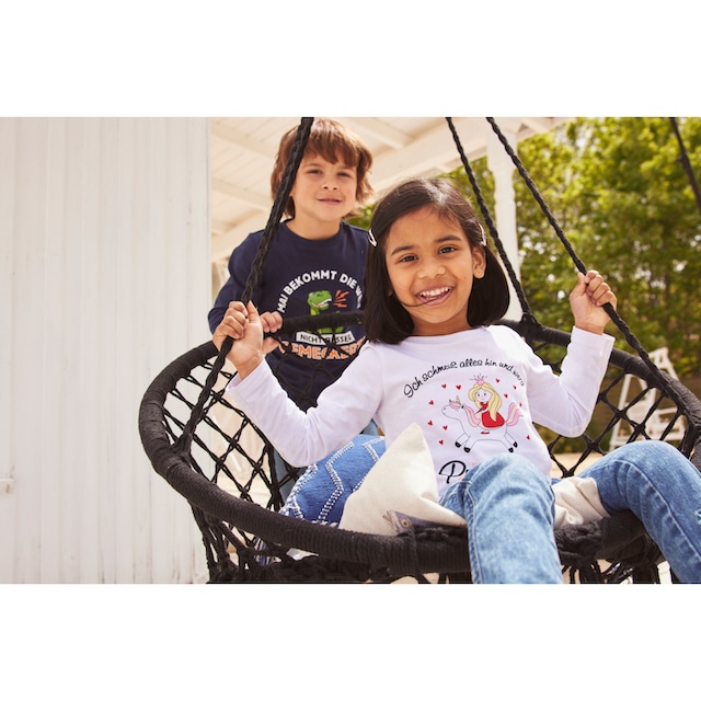 KIDSWORLD Stretch-Jeans »für kleine Mädchen«, mit toller Stickerei  bestellen bei OTTO