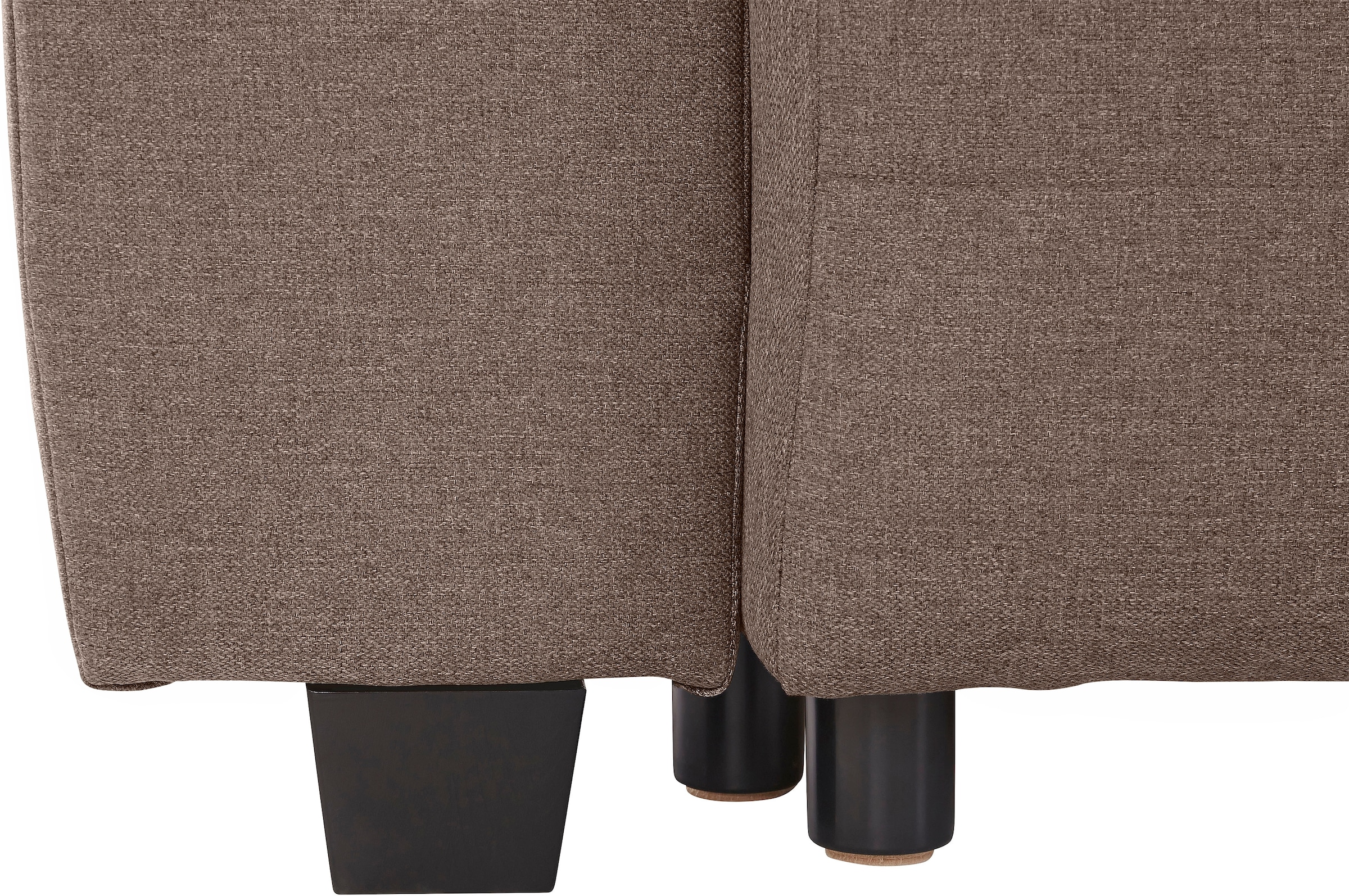 COLLECTION AB Schlafsofa »Bella«, mit Bettfunktion und Bettkasten, inkl. loser Rücken- und Zierkissen