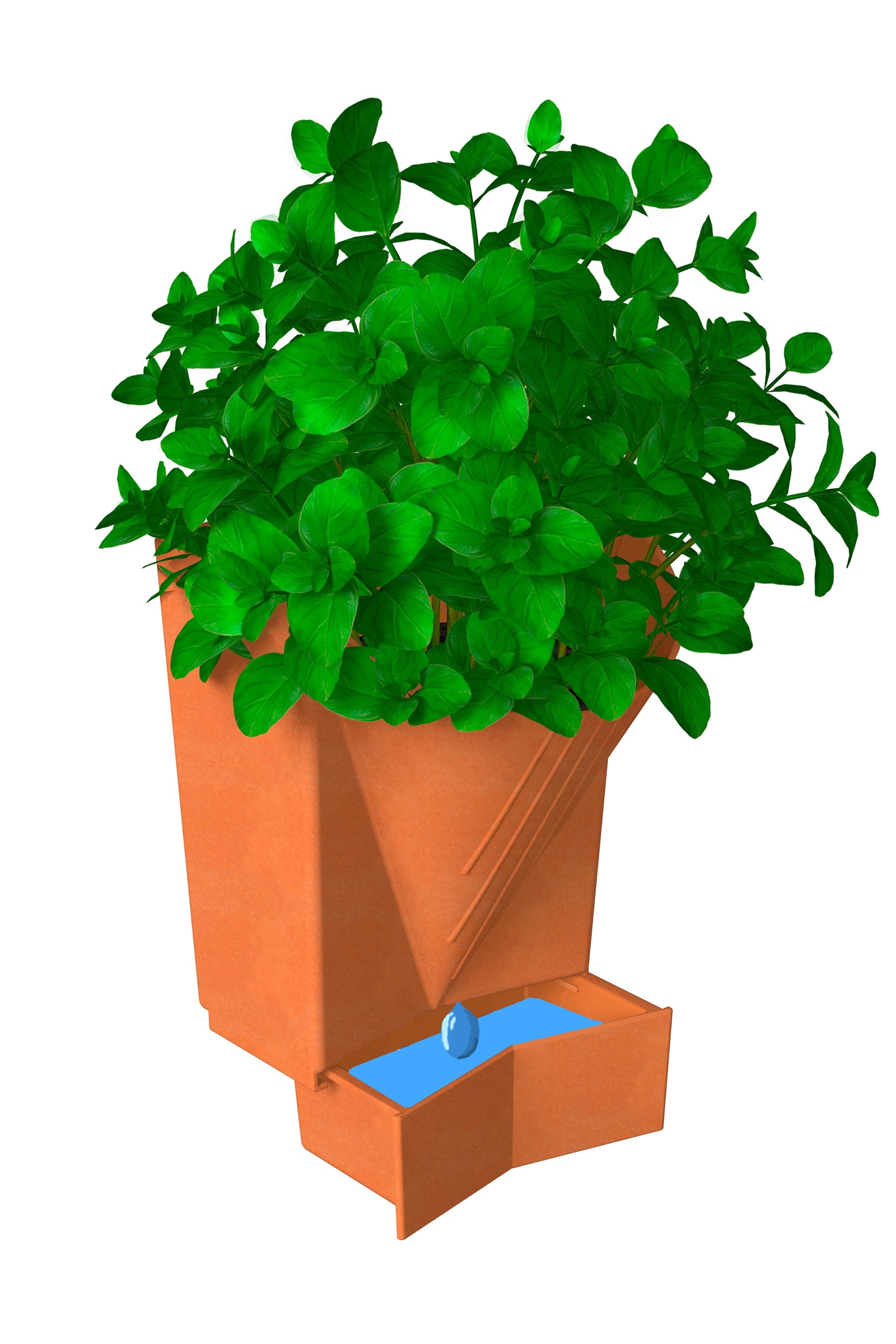 VCM Hängeaufbewahrung »VCM 16er Set Pflanzgefäß | Entwicklung und Hersteller in Deutschland | Maße pro Gefäß ca. H. 20 x B. 15 x T. 12 cm | Wandgarten - Blumenkasten«, (16 St.)